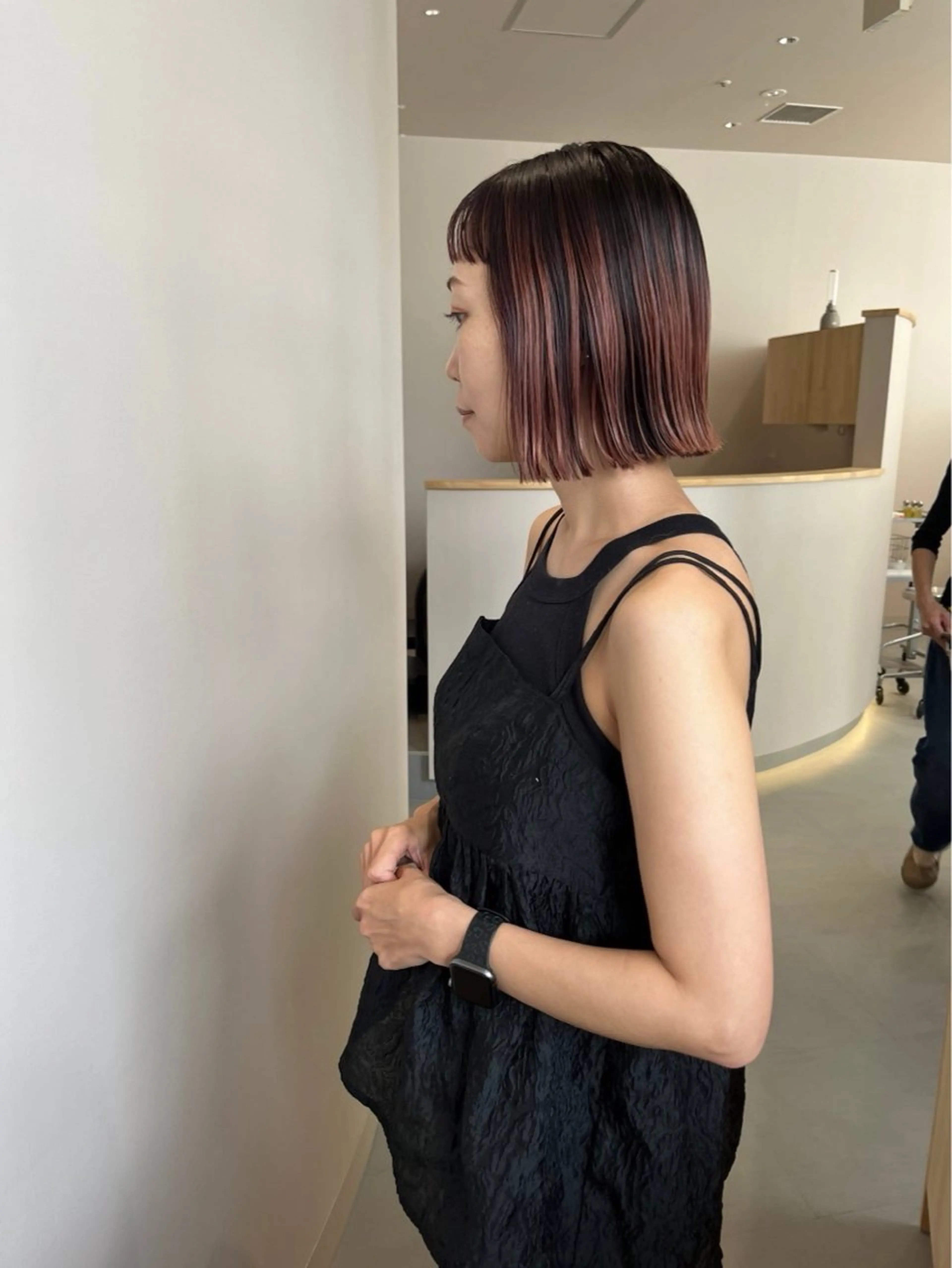 ミディアム 平尾駅直結/徒歩0分 イノセントヘアのヘアスタイル