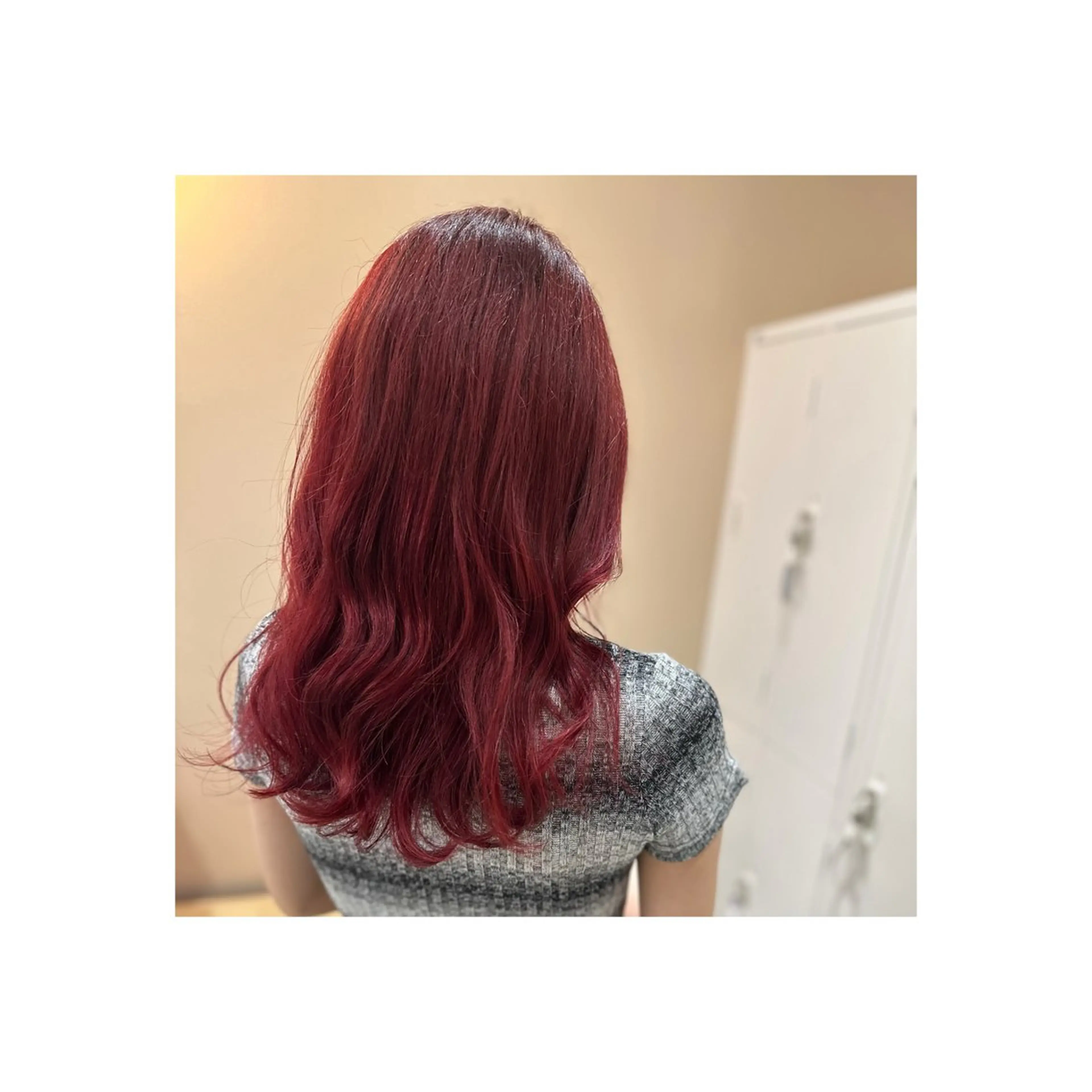 ミディアム release ✨金井栄花のヘアスタイル