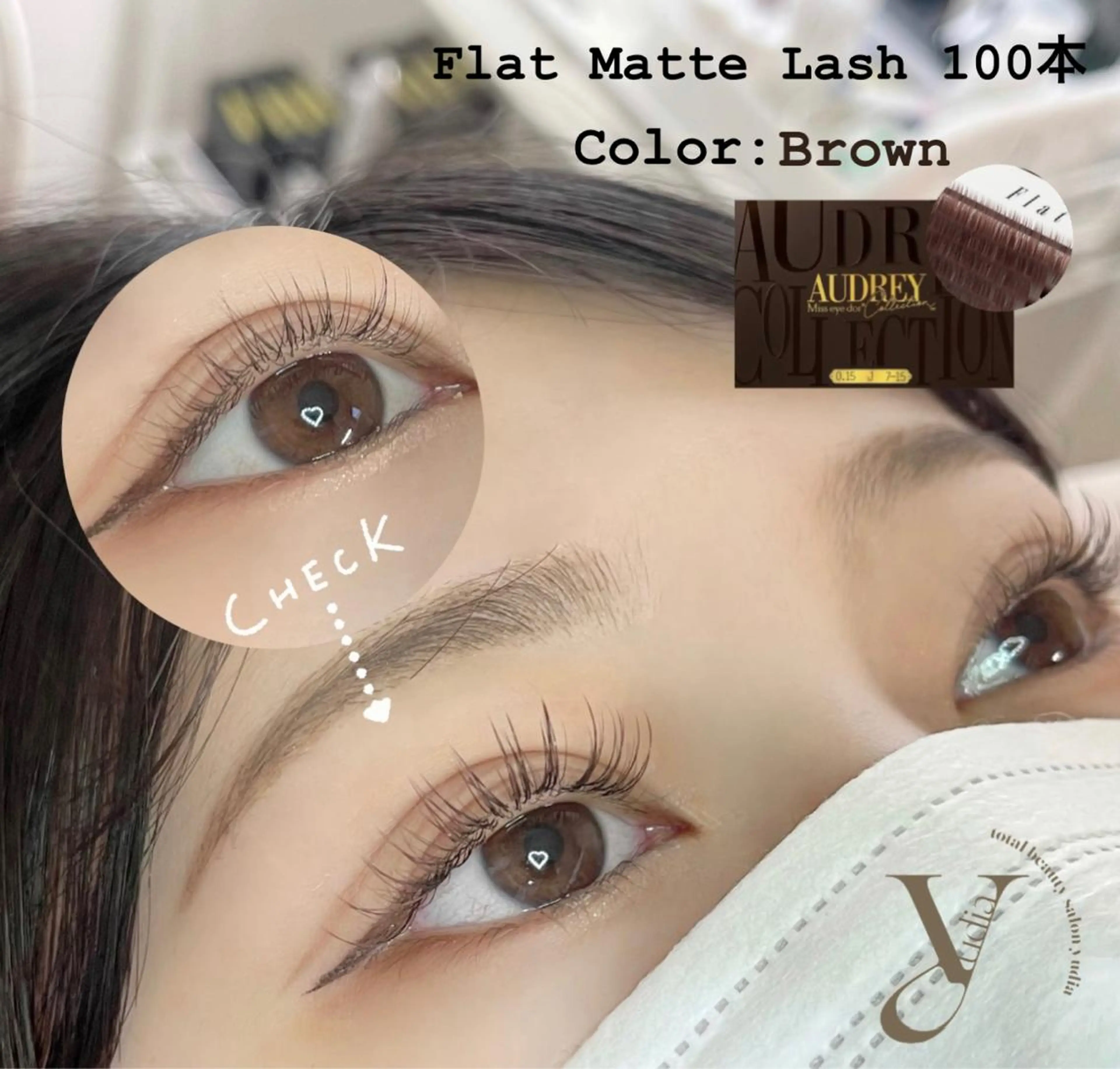 マツエク・マツパ フラットラッシュ 𝐧𝐞𝐨𝐧新宿 ❤️𝐀𝐲𝐚のマツエク・マツパデザイン