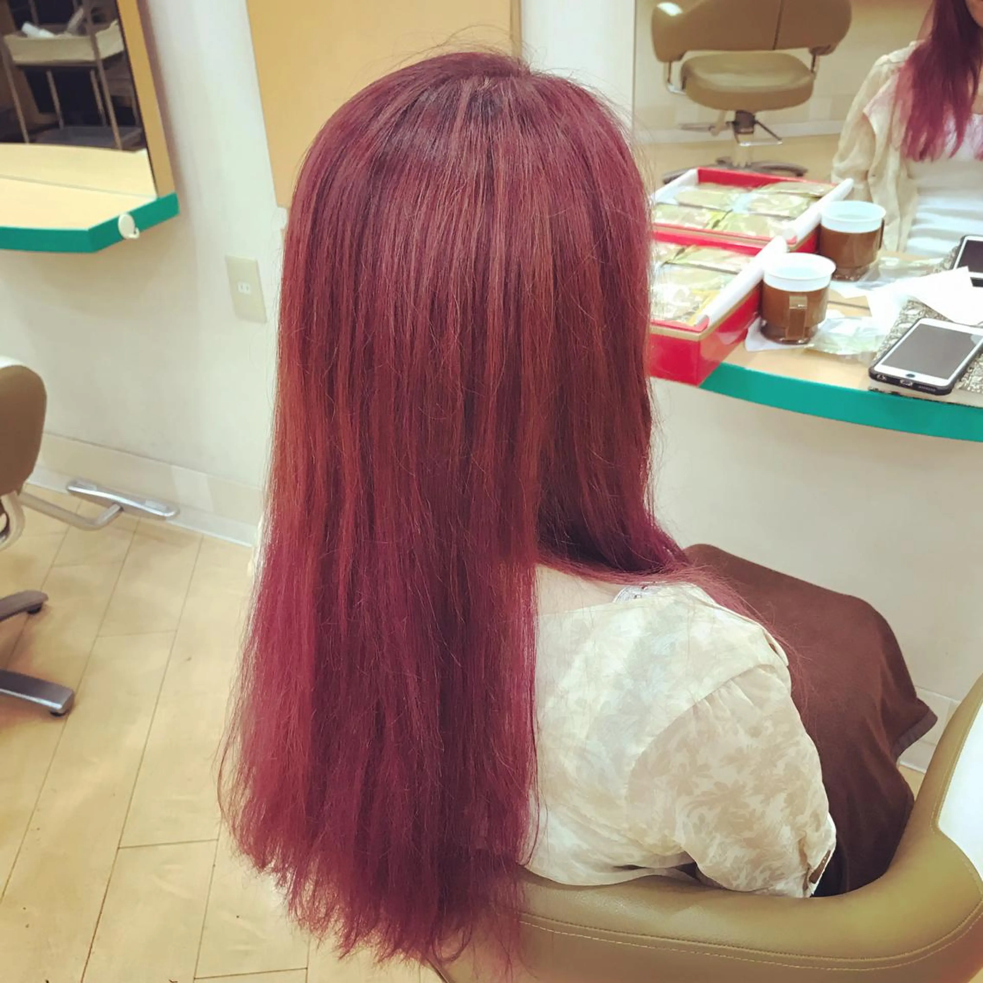 ロング カラー 吉岡 智行のヘアスタイル