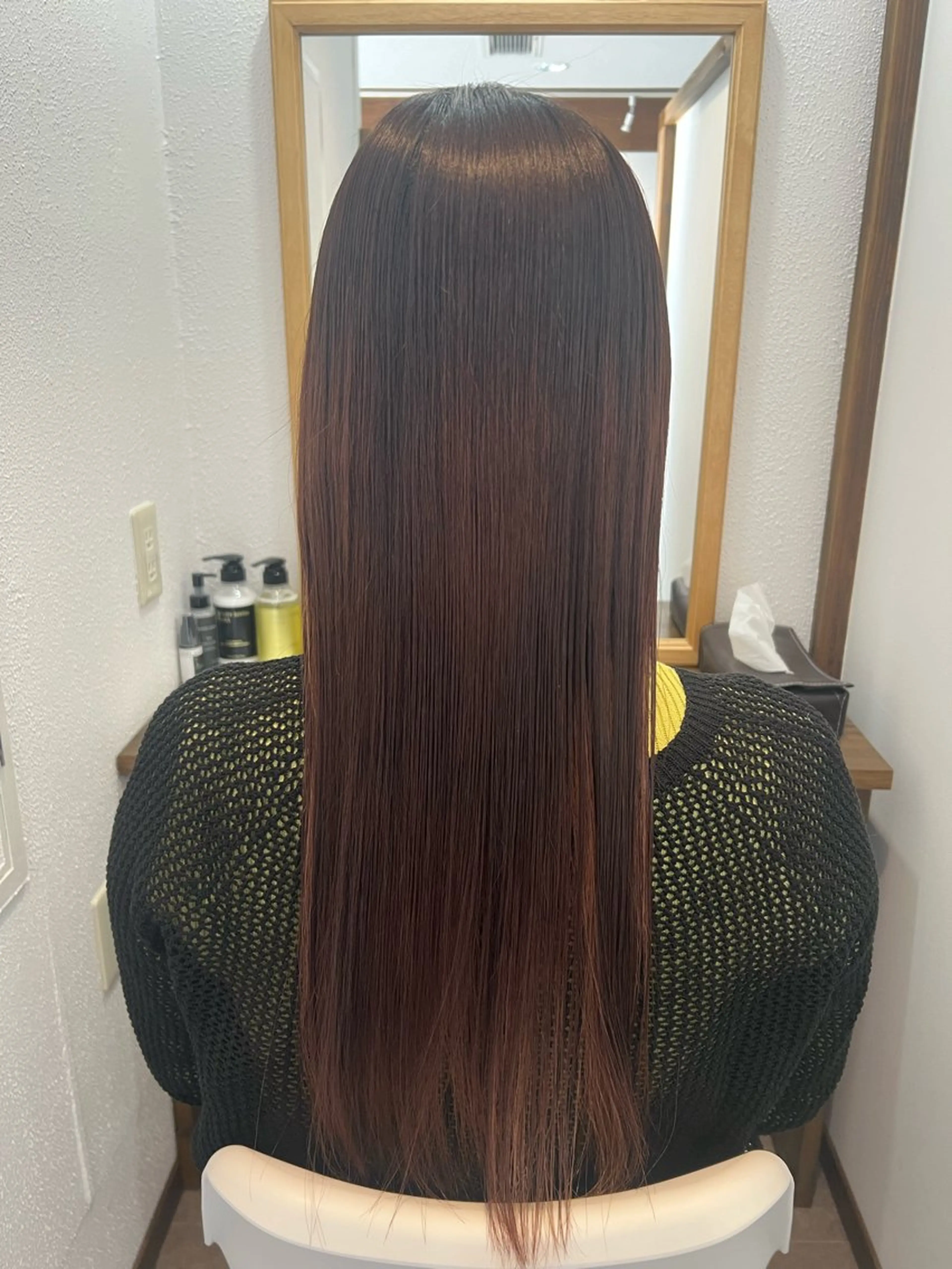 ロング トリートメント 刀根 梓織のヘアスタイル