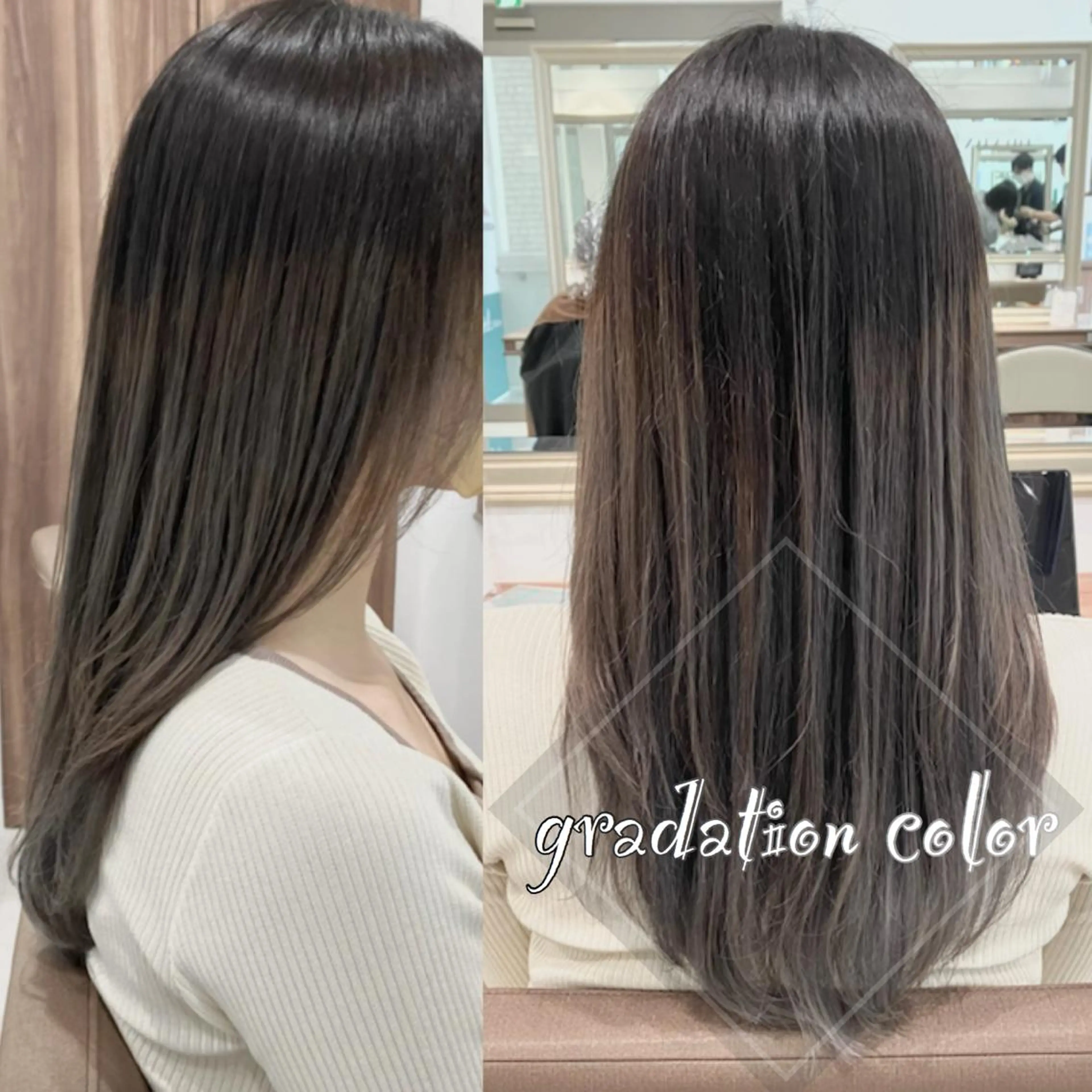 ロング カラー ヘアアレンジ ヘアカラー Miyavi/ ハイトーンのヘアスタイル