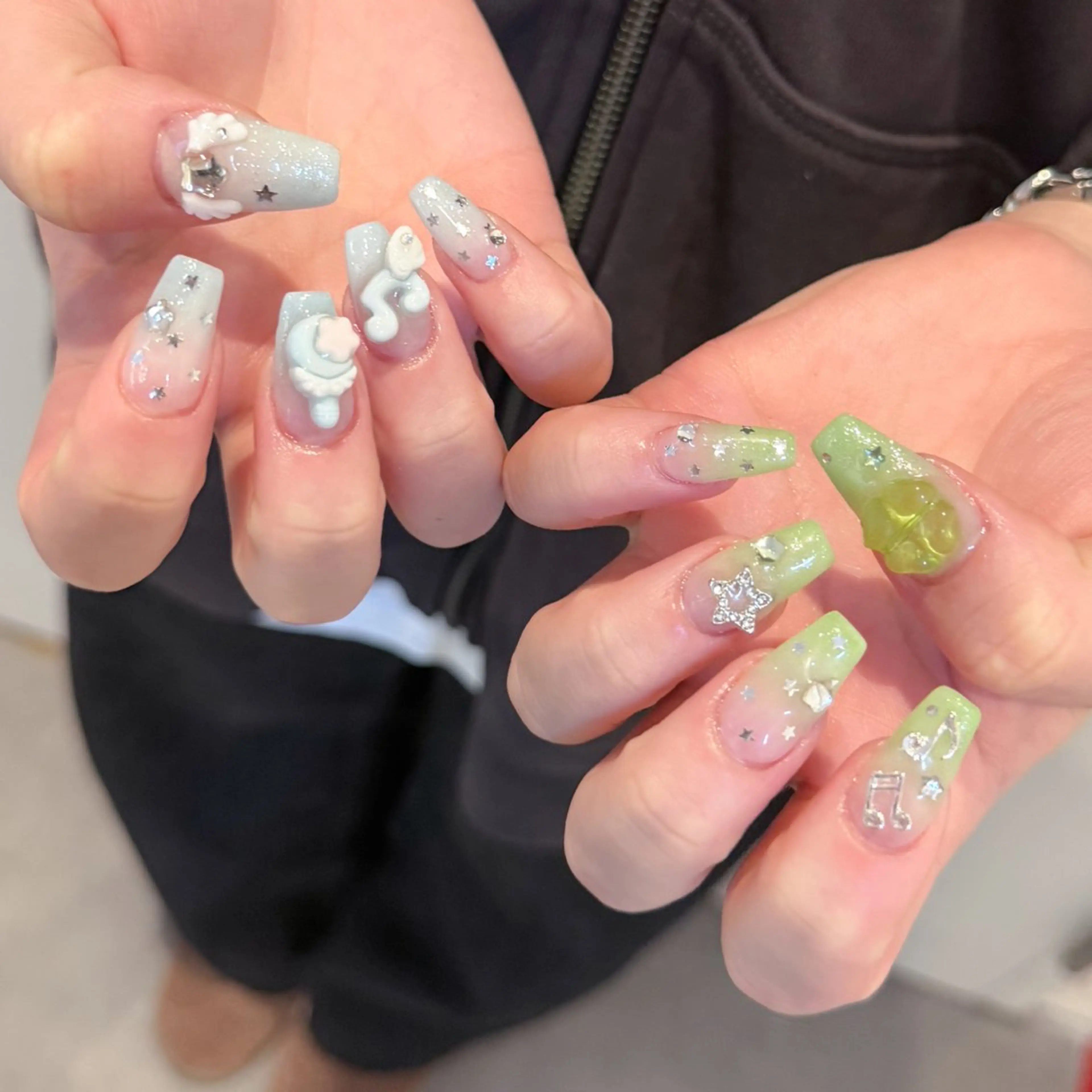 ネイル ハンドネイル ユカ‎𖤐nail 堺筋本町/心斎橋のネイルデザイン