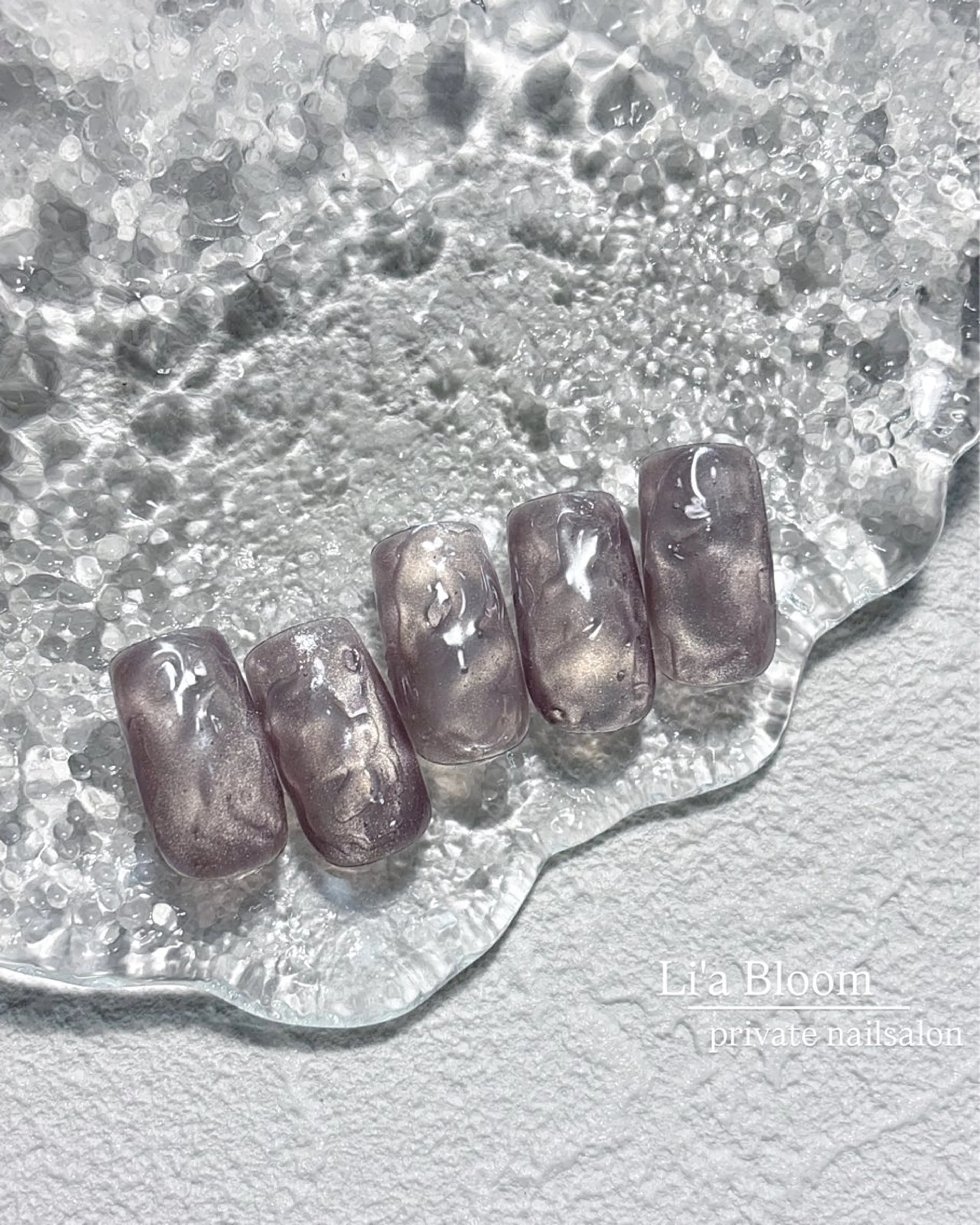 ネイル ハンドネイル Li'a Bloom所属・🦋🤍 madoka🤍のネイルデザイン