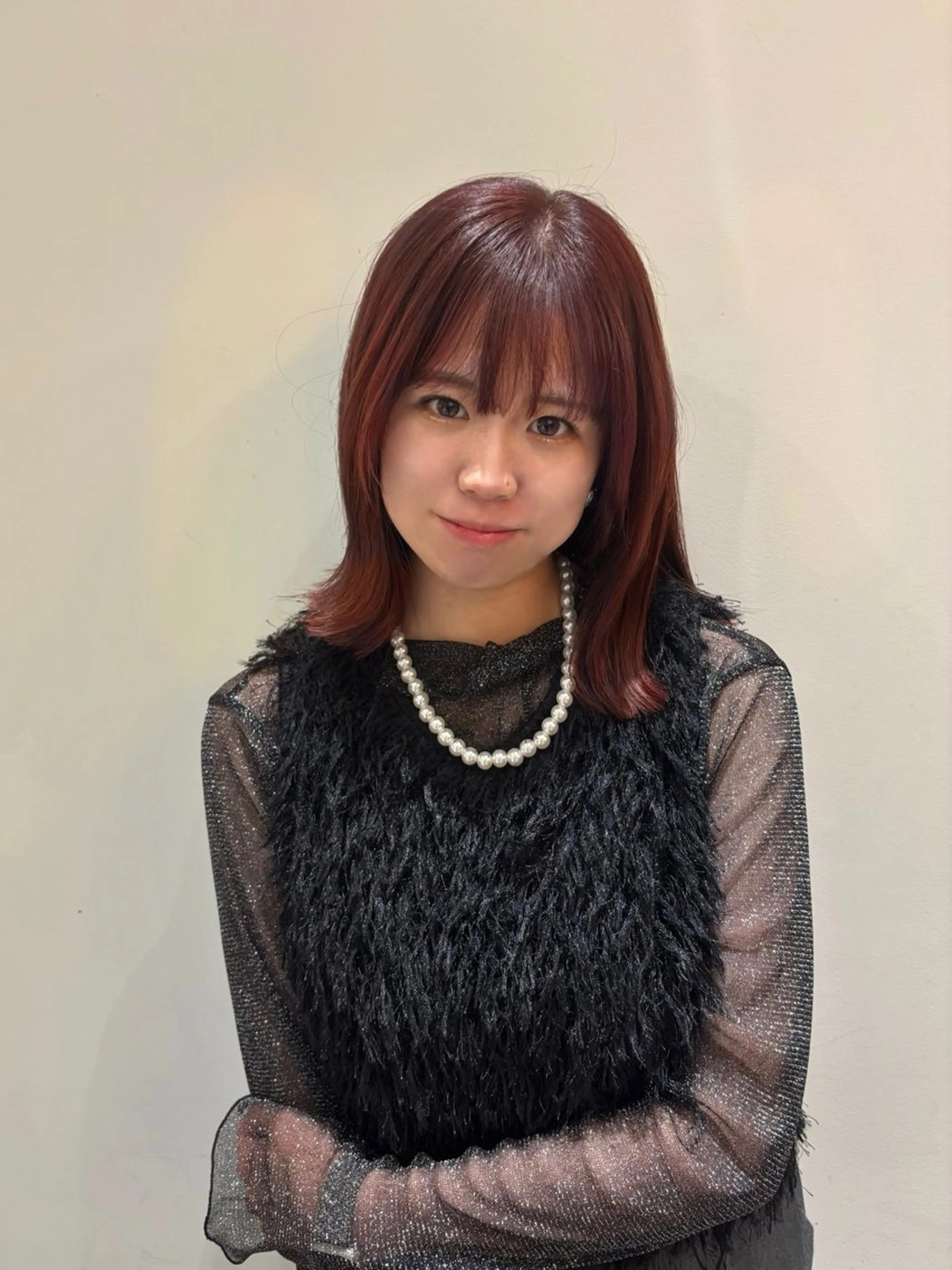 ミディアム カラー ヘアアレンジ noya karinのヘアスタイル