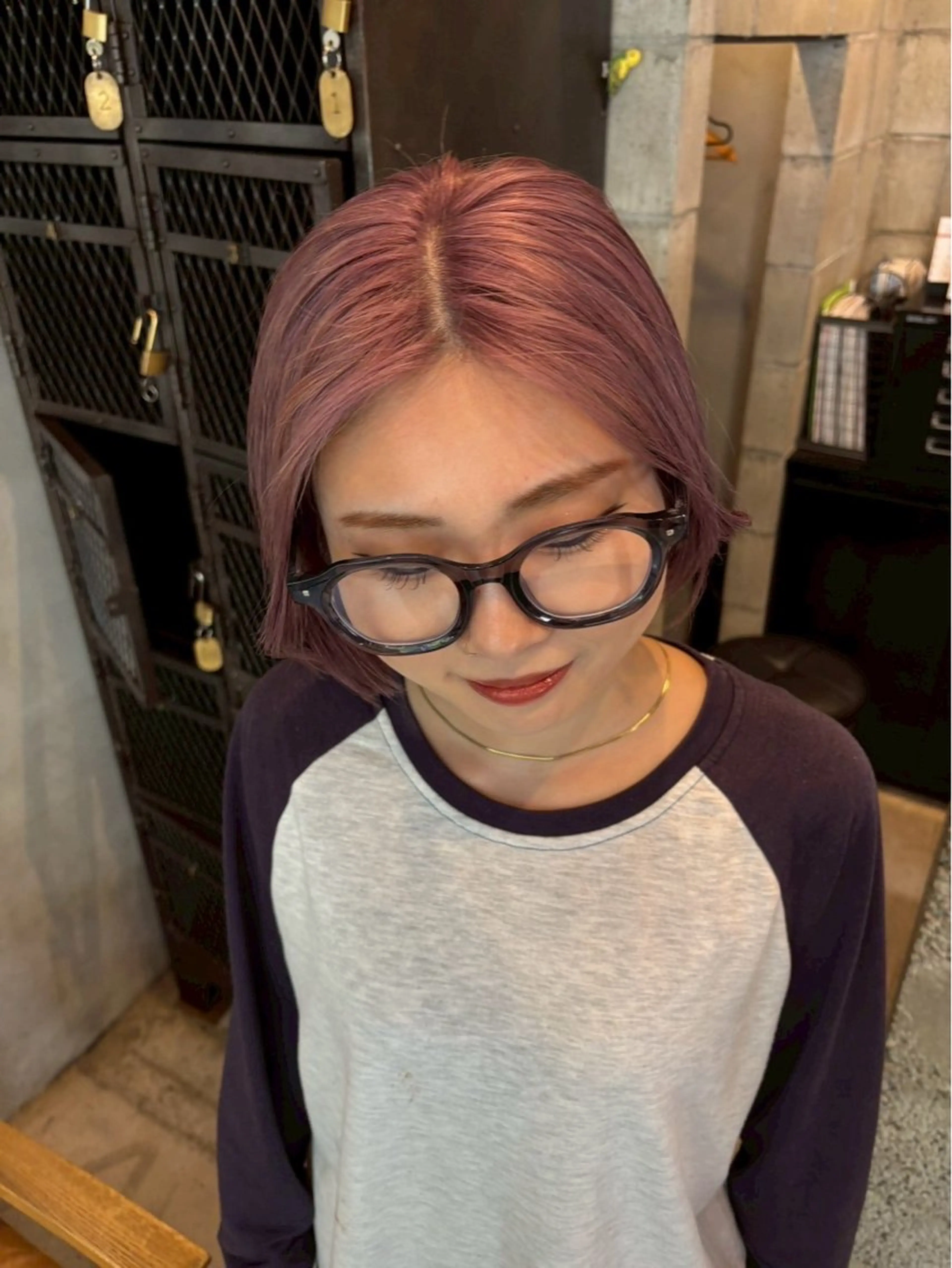 【ダメージカット】ケアブリーチ+カラー+シャンプーブローの写真