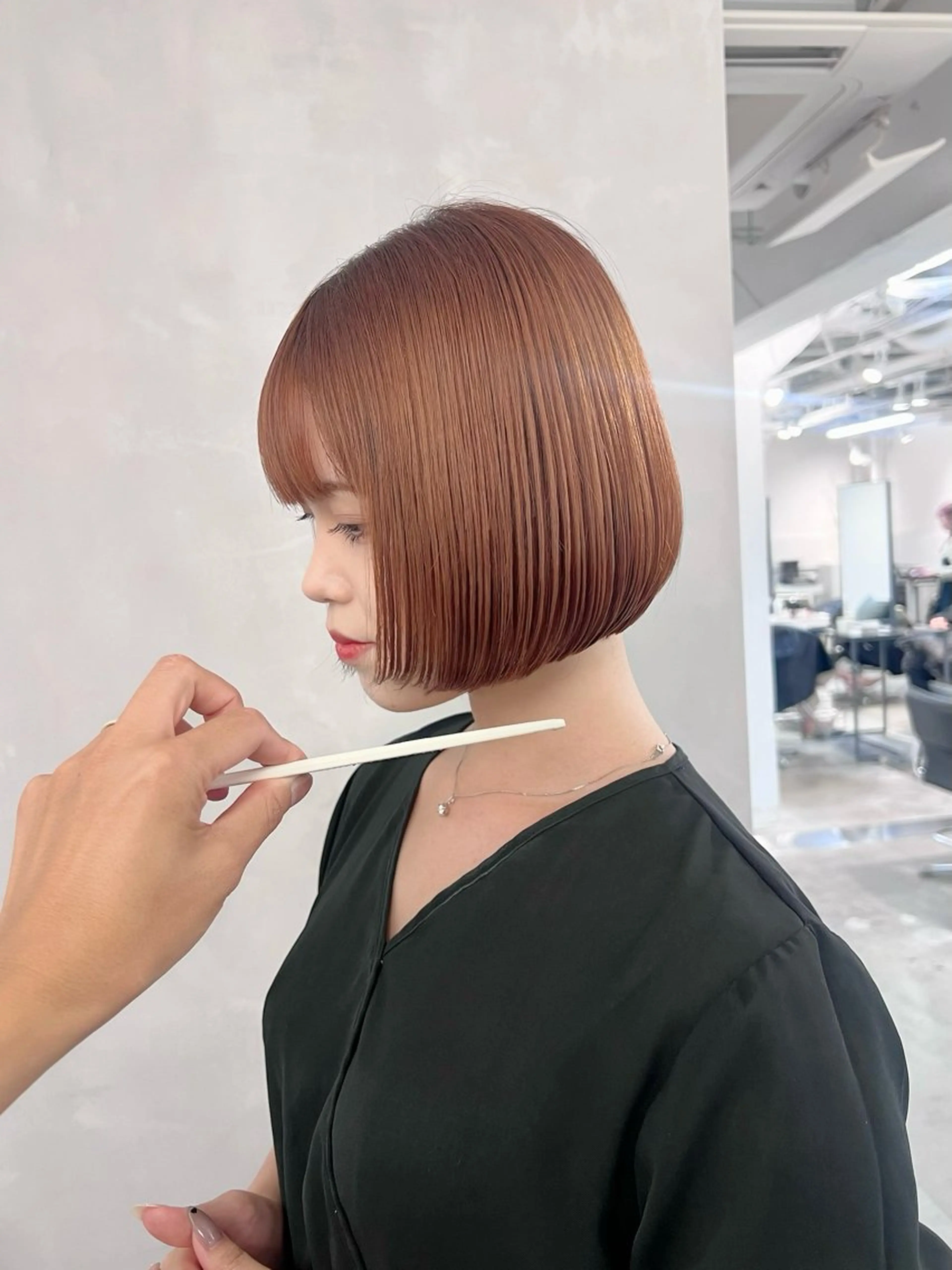 ショート カット ヘアカラー トリートメント カット特化 /BLUET/新宿のヘアスタイル