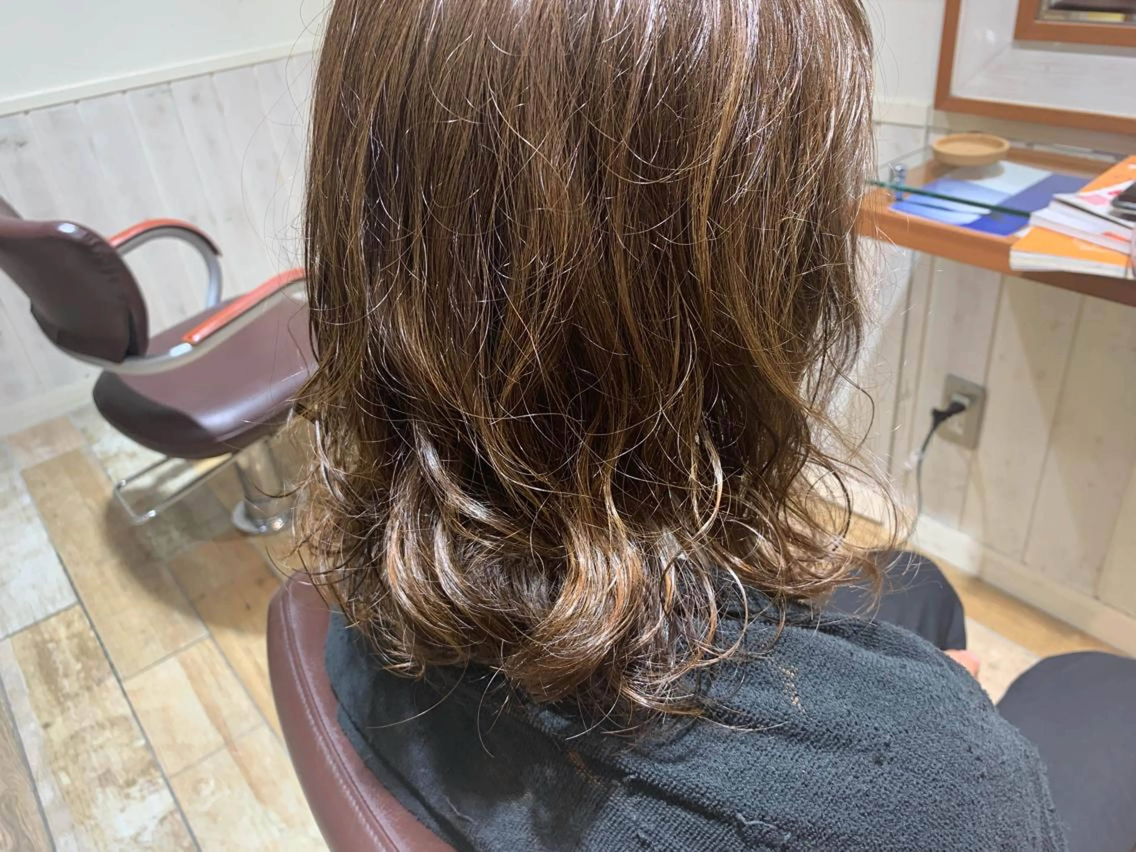 ミディアム ボブ/美髪矯正 /佐藤　奈巳のヘアスタイル