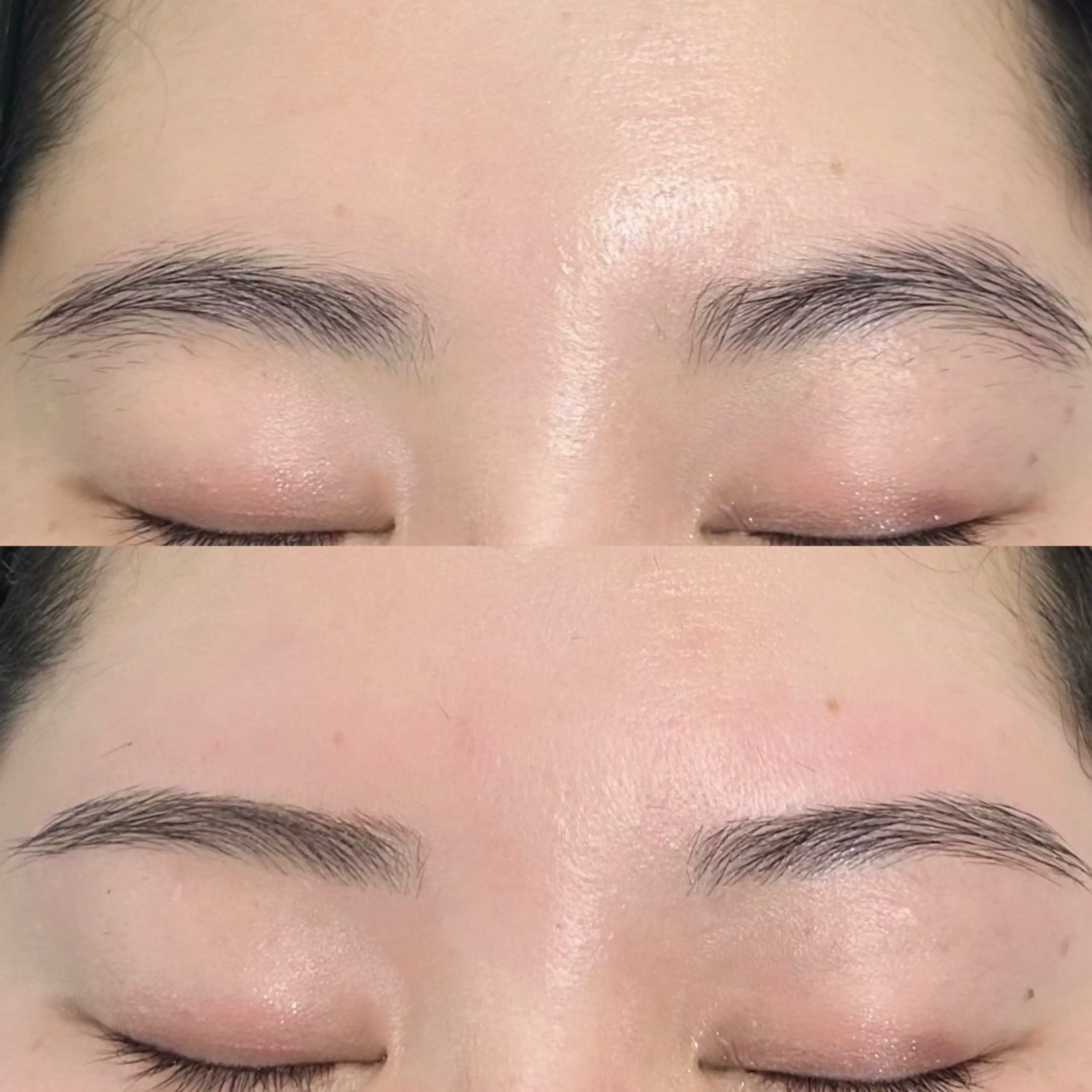 アイブロウ ワックス脱毛 眉カット クレセントアイ MAIのマツエク・マツパデザイン