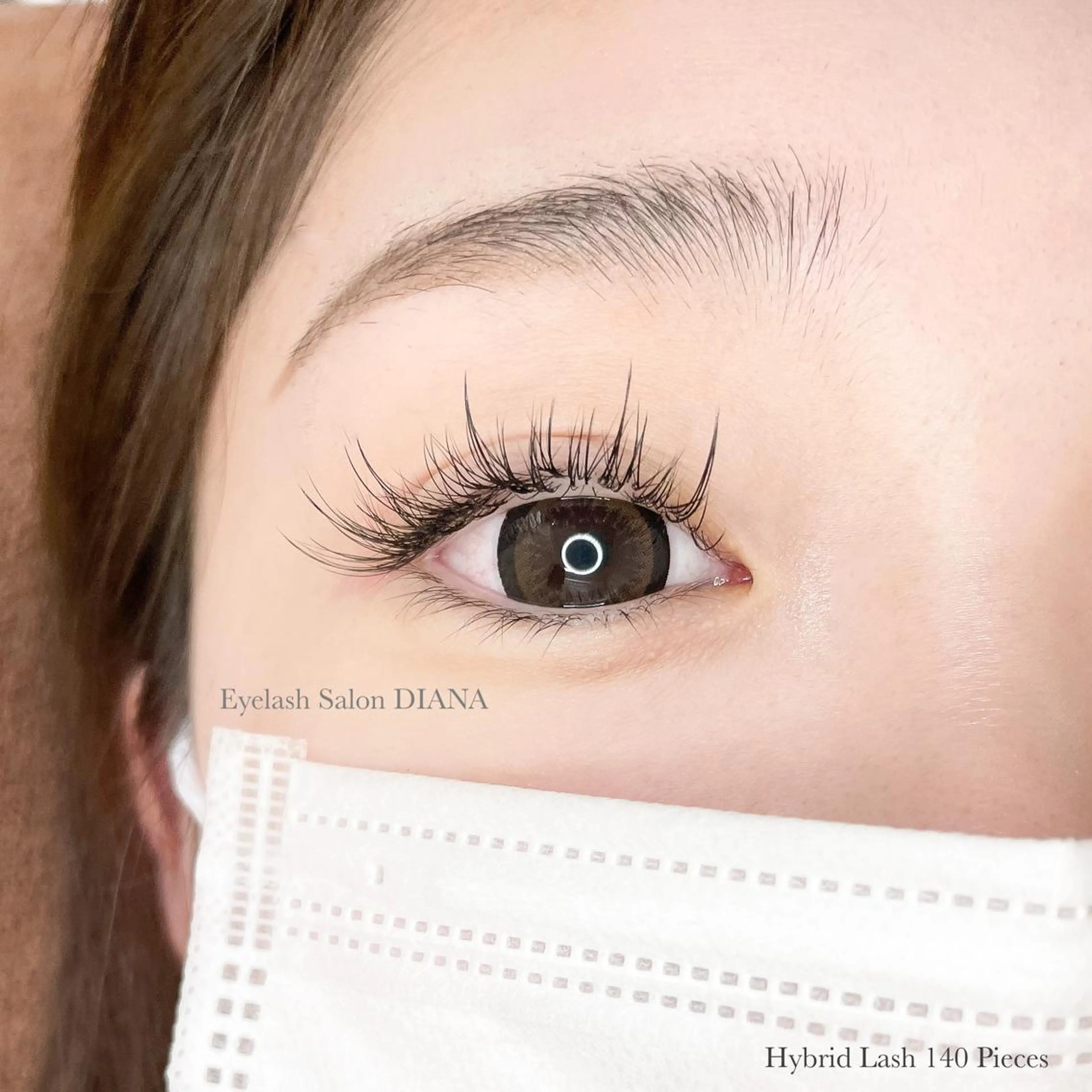 マツエク・マツパ フラットラッシュ セクシー ワンホンマツエク マツエク DIANA ·͜· Hamadaのマツエク・マツパデザイン