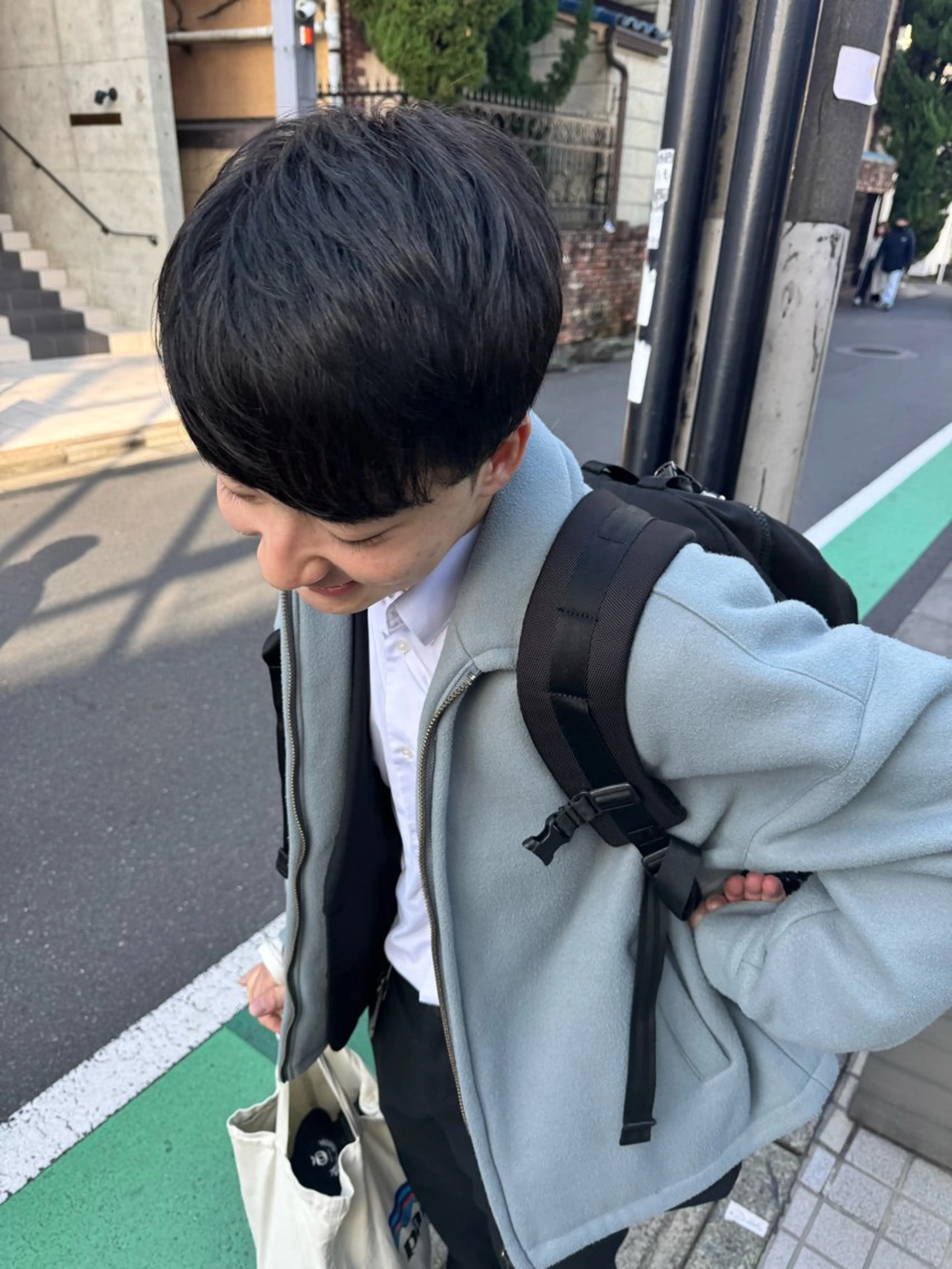 ショート パーマ ヘアアレンジ メンズ カット ちこ .のヘアスタイル