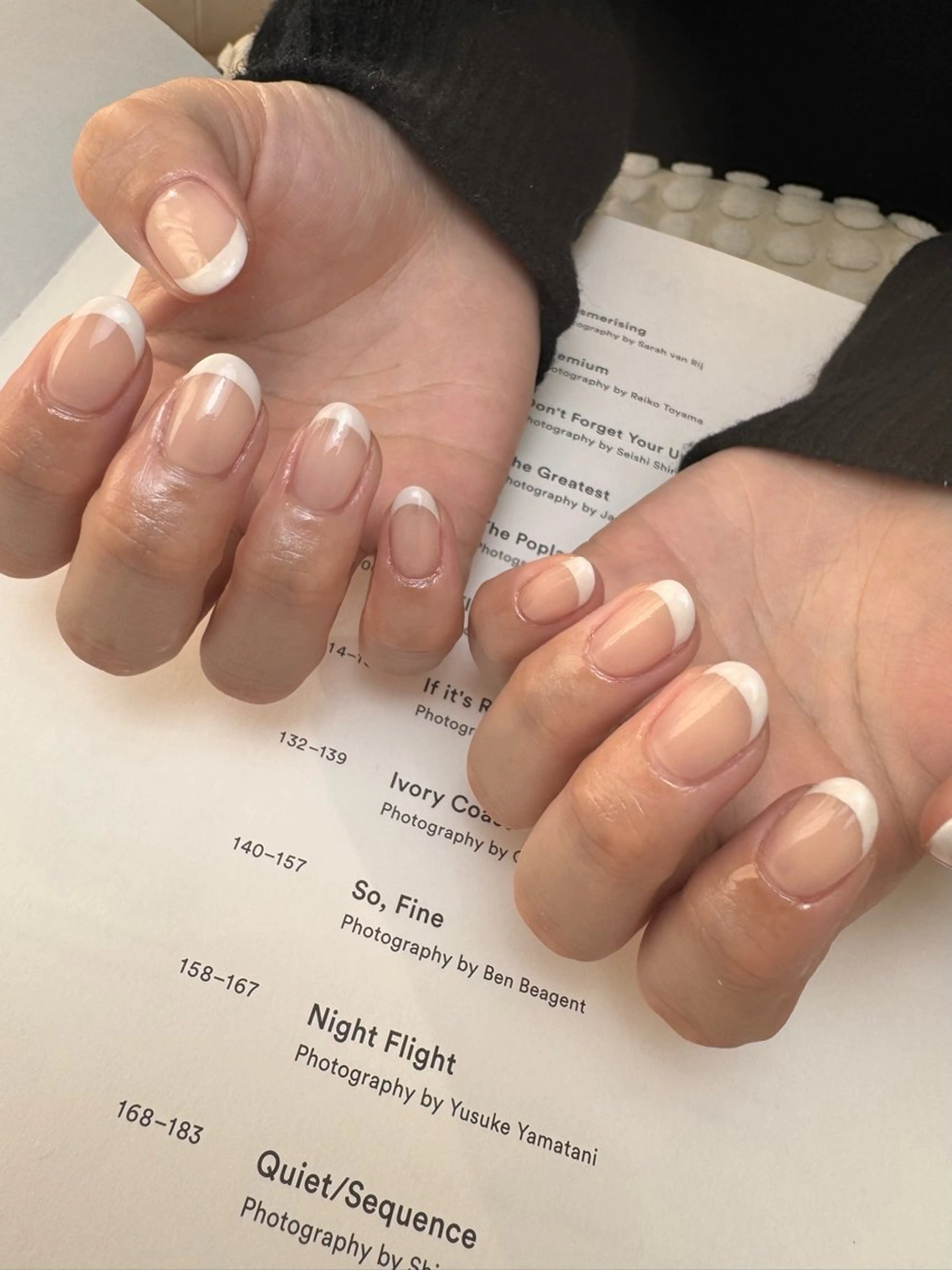 ネイル フレンチネイル ハンドネイル 白日-hakubi nail-のネイルデザイン