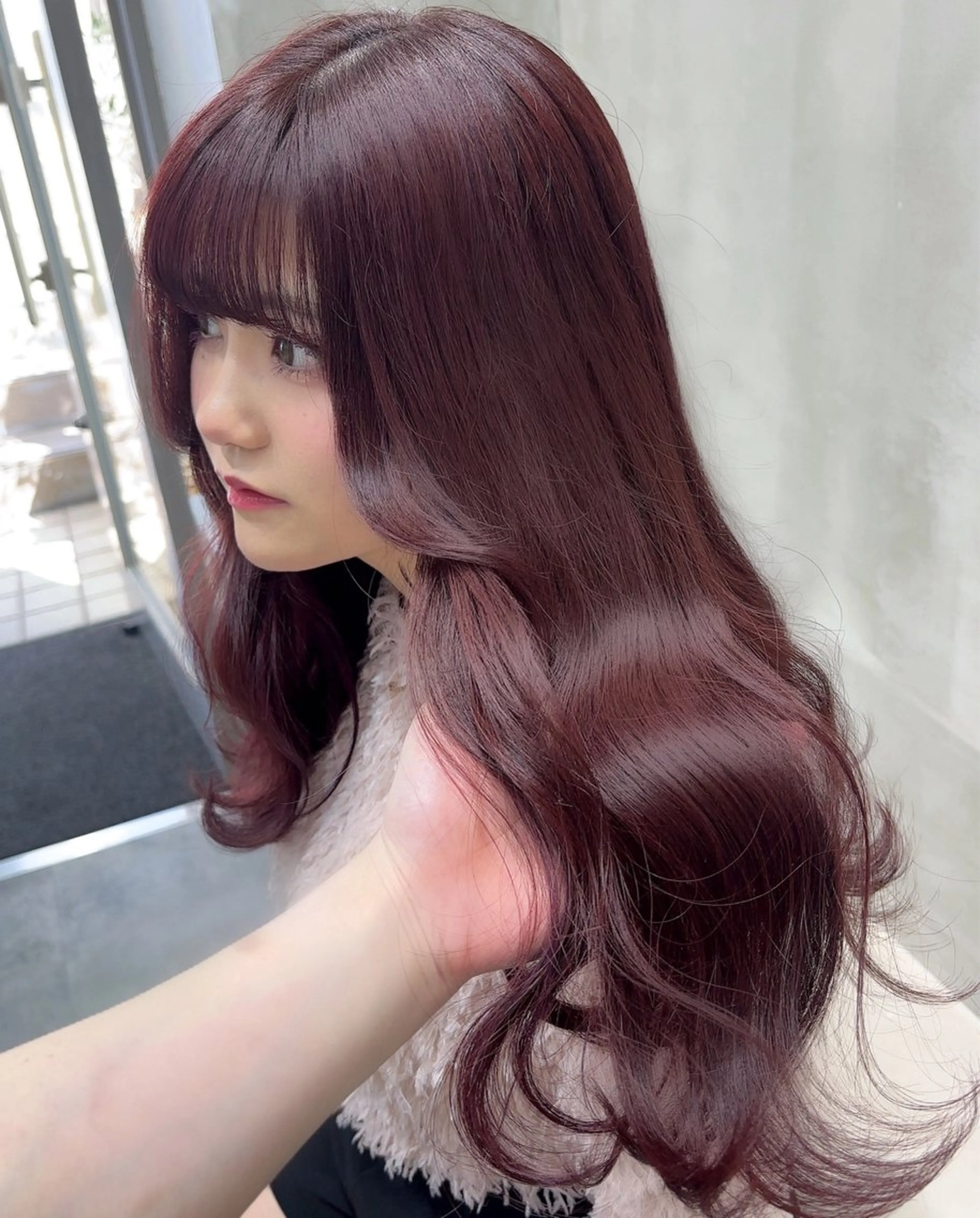 カラー 透明感カラー the path sora♡のヘアスタイル