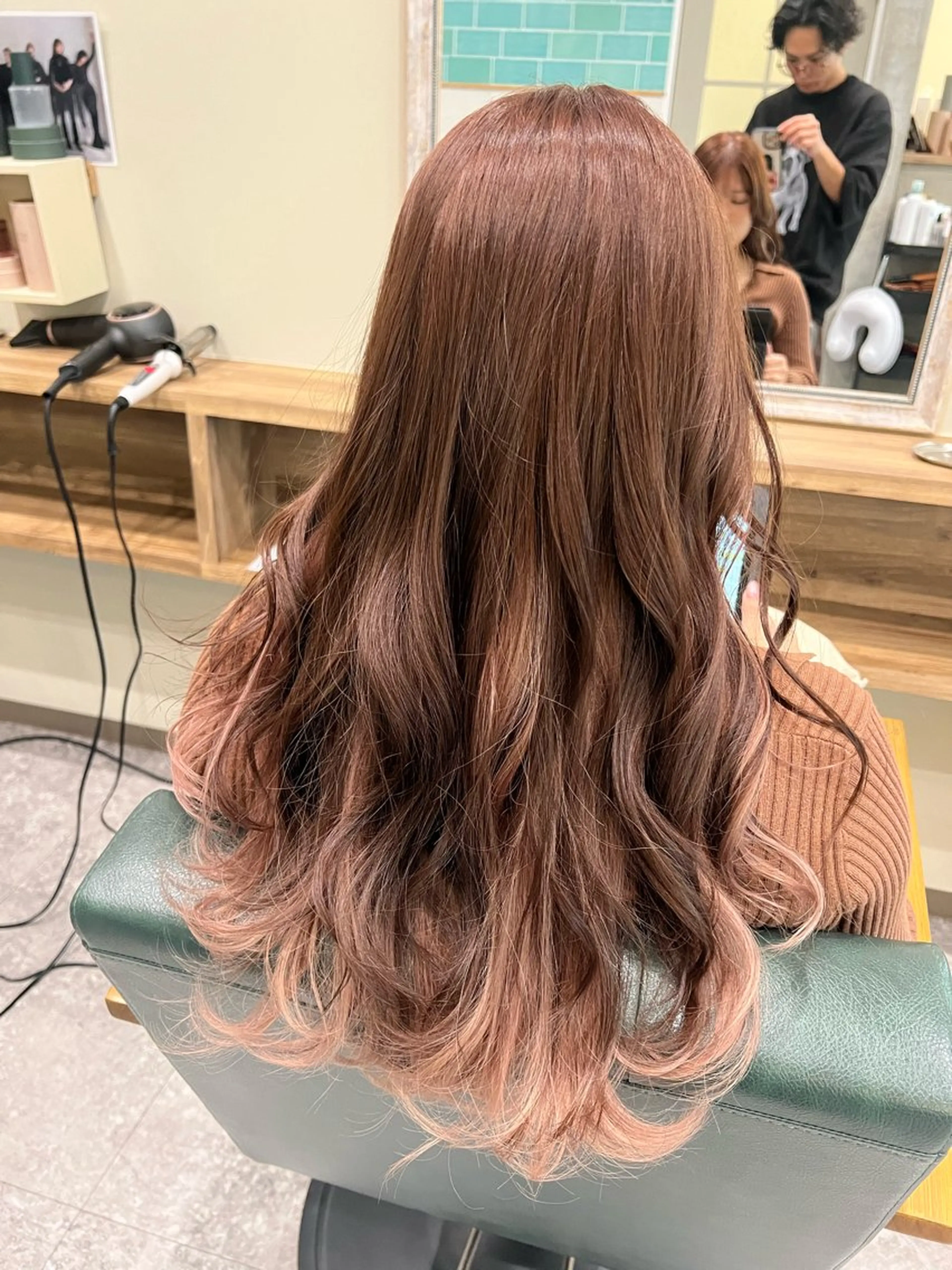 カラー ブリーチ/ストレート ダブルカラーtetoのヘアスタイル