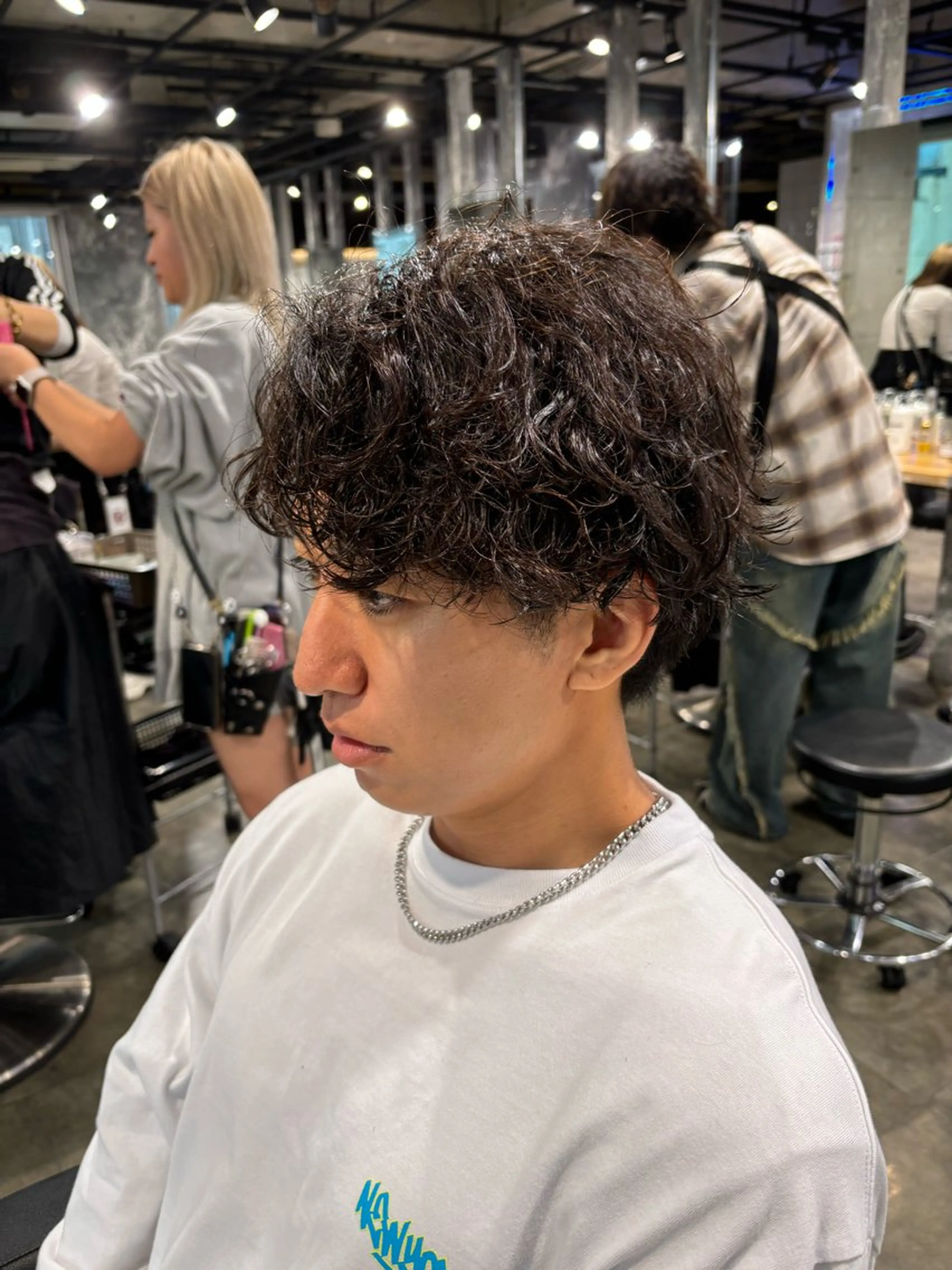 メンズ カット パーマ 🪽直毛男子の救世主 🪽フェザーパーマのヘアスタイル