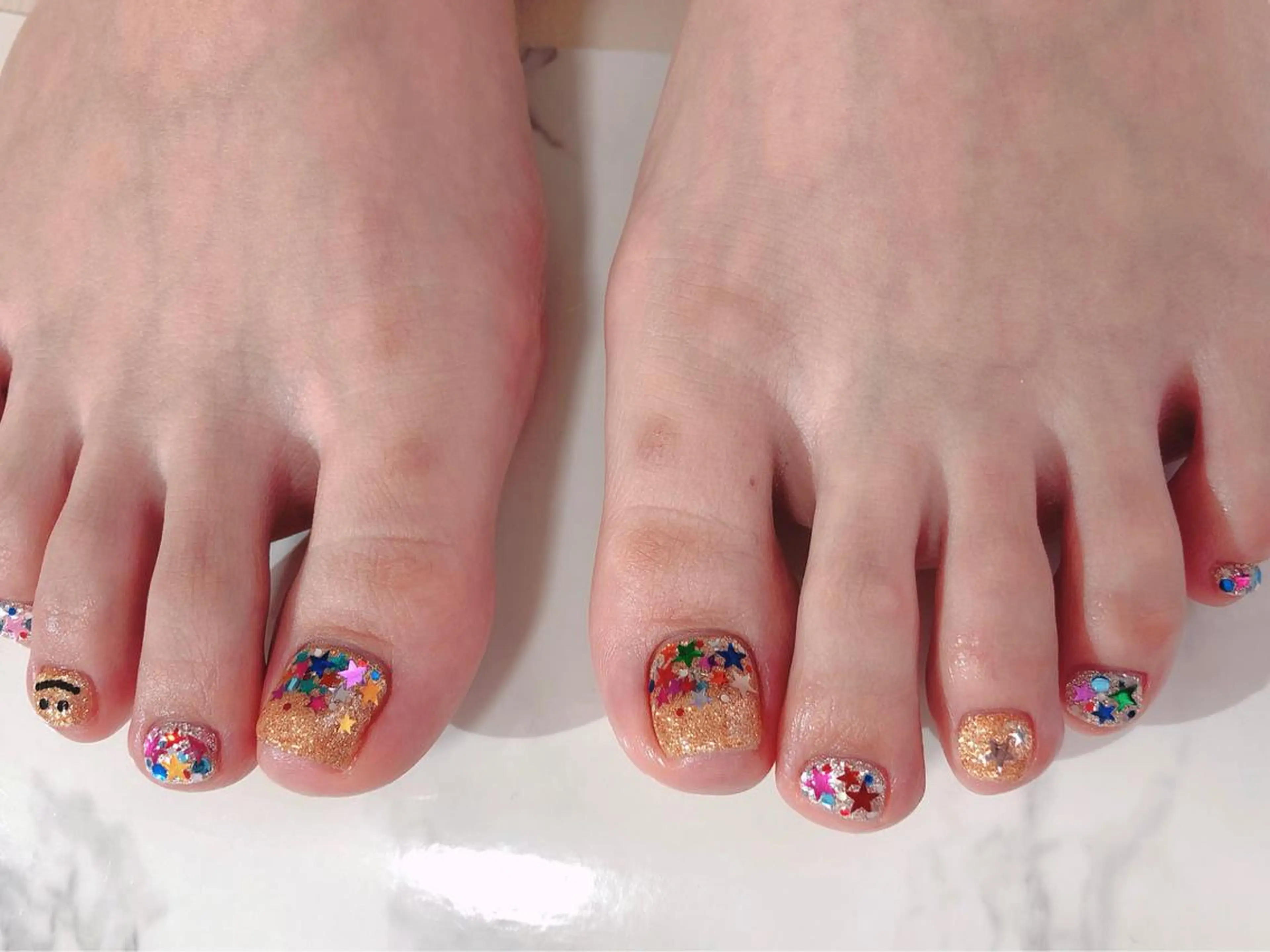 ネイル フットネイル 持ち込み Regaro i.sのネイルデザイン