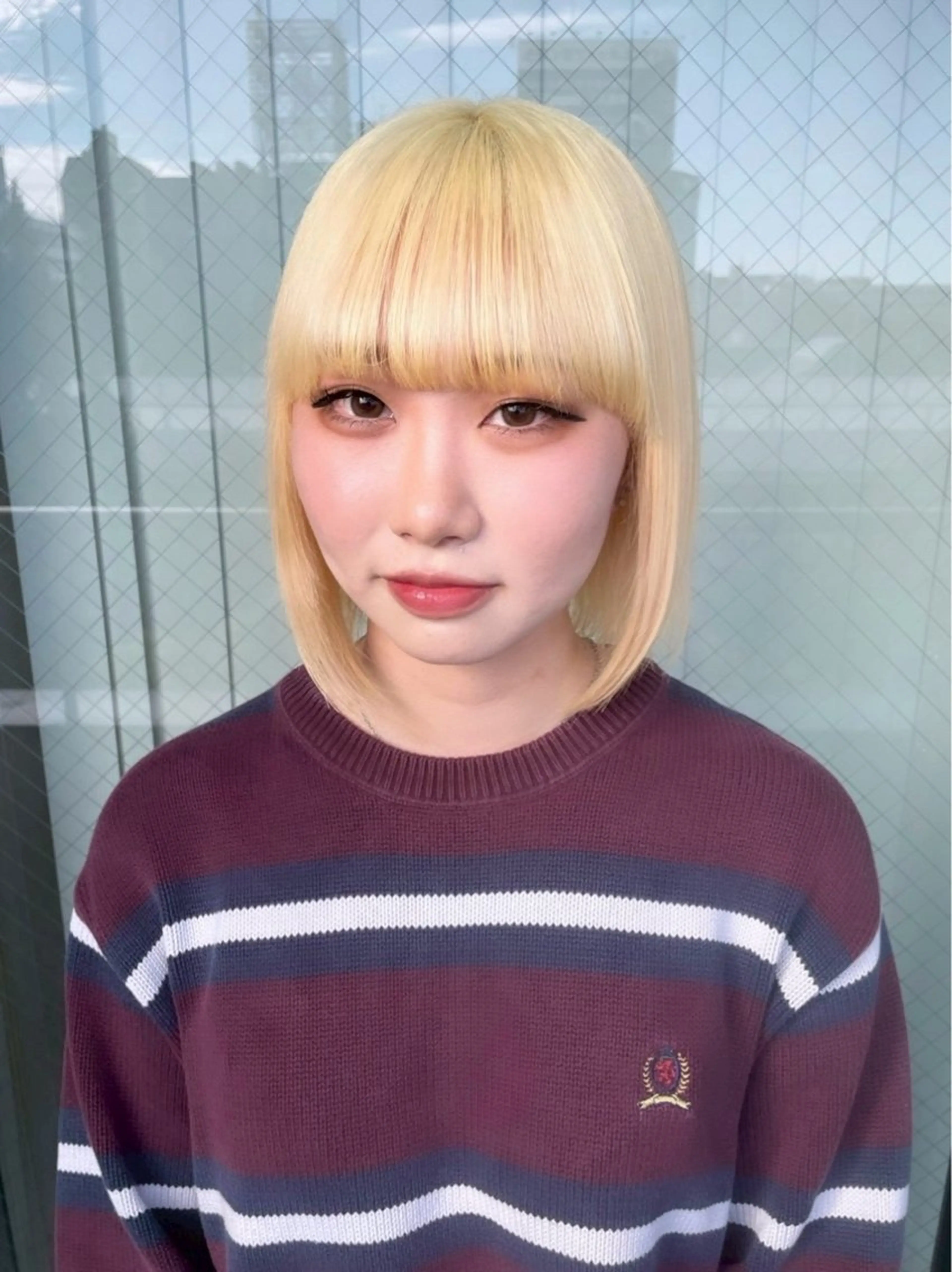 ミディアム カラー 🦋ナチュラルカラー /ブリーチ🥀恵佑のヘアスタイル