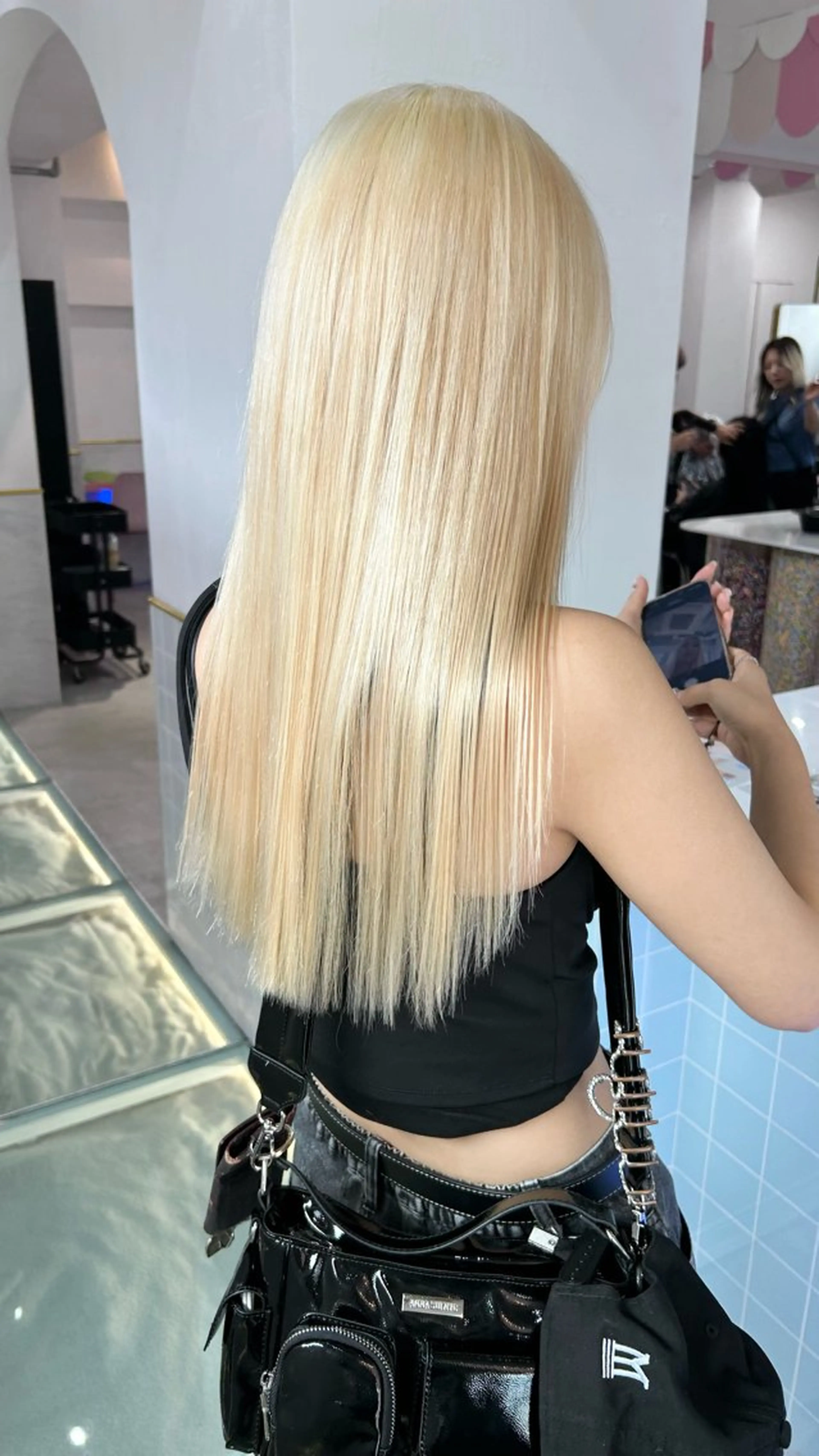 ロング カラー ヘアカラー トリートメント レイン🌏🌱 似合わせ/ハイトーンのヘアスタイル