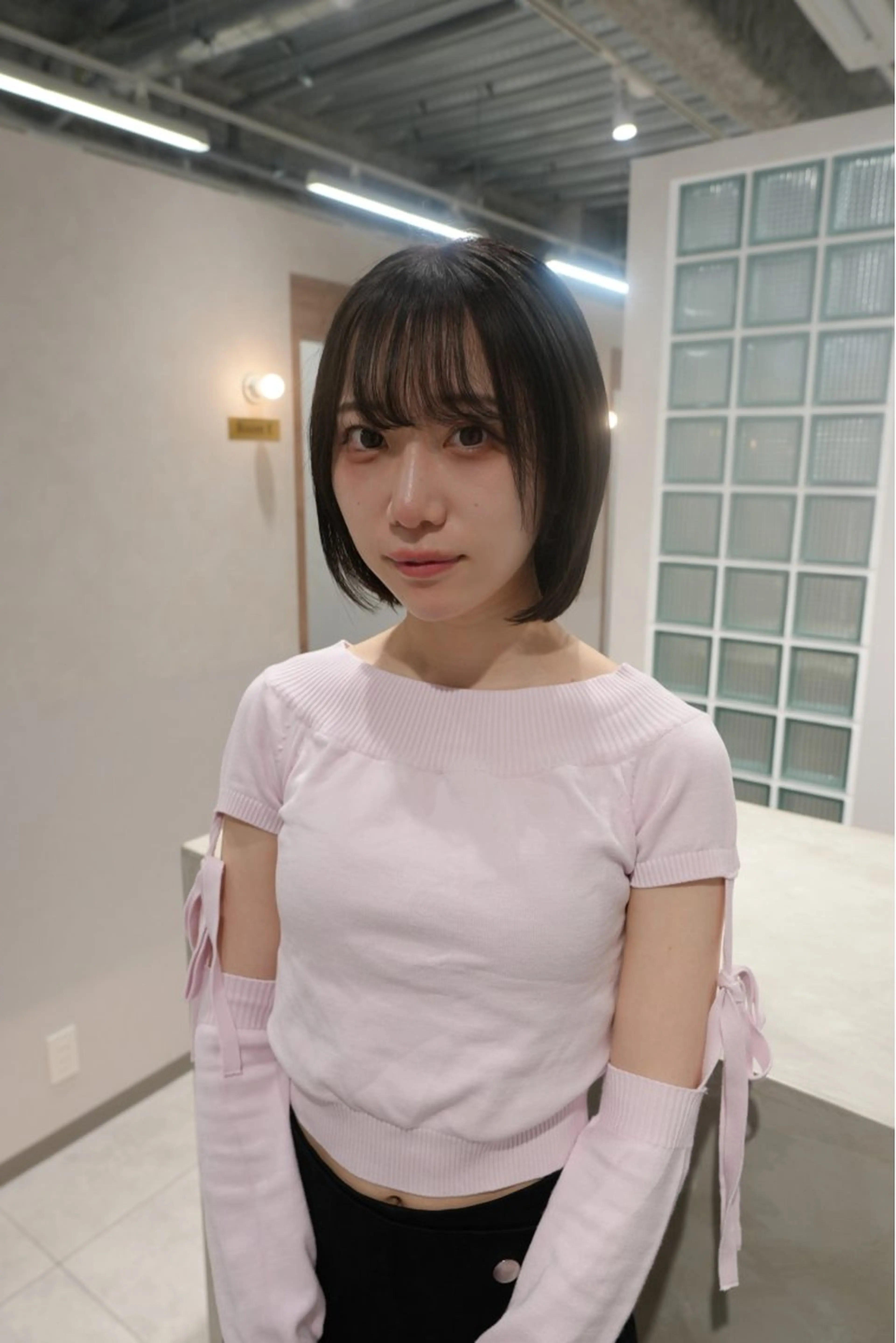 ショート ボブ 鈴木/ニュアンス パーマ/メンズのヘアスタイル