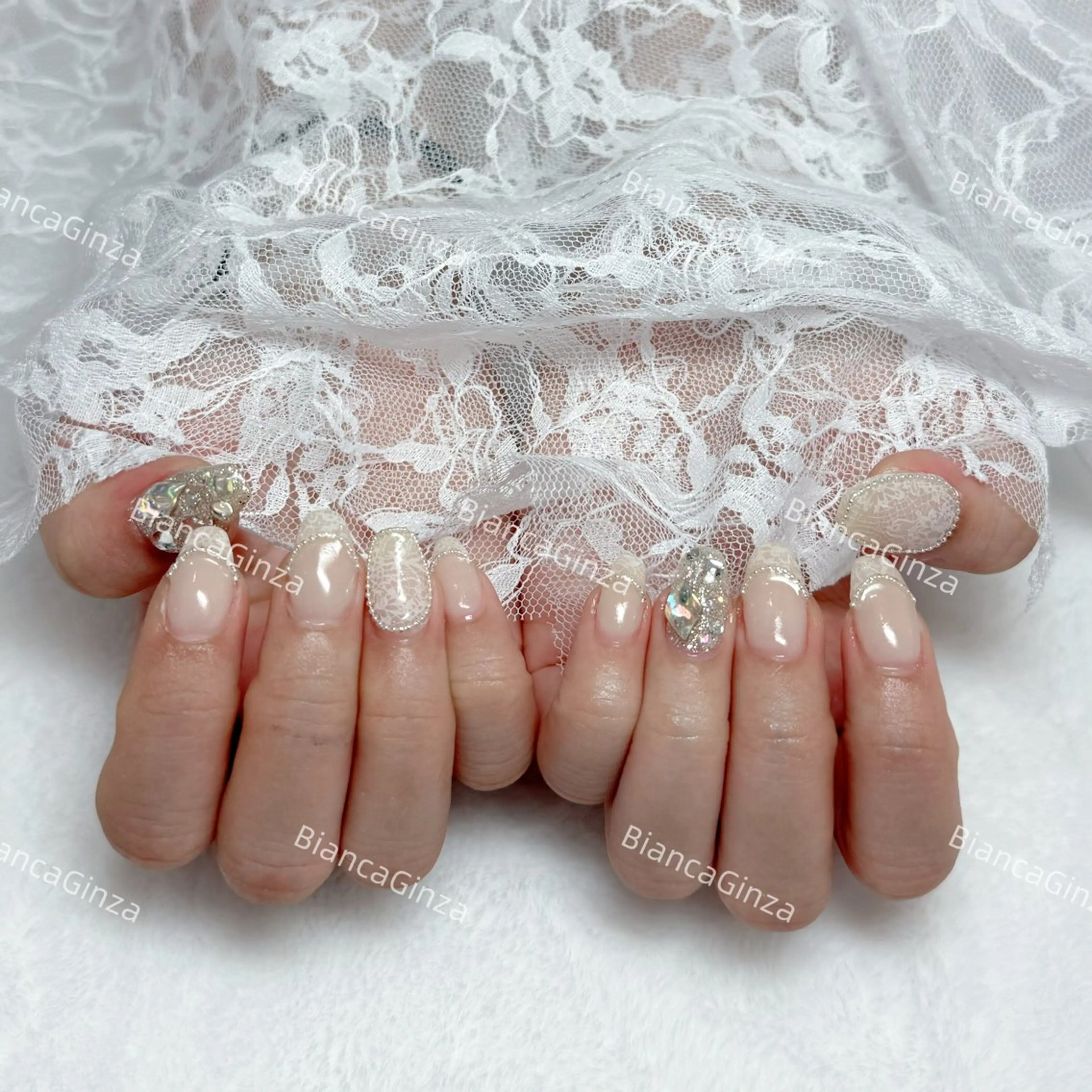 ネイル Bianca葛西 Hinano🩶のネイルデザイン