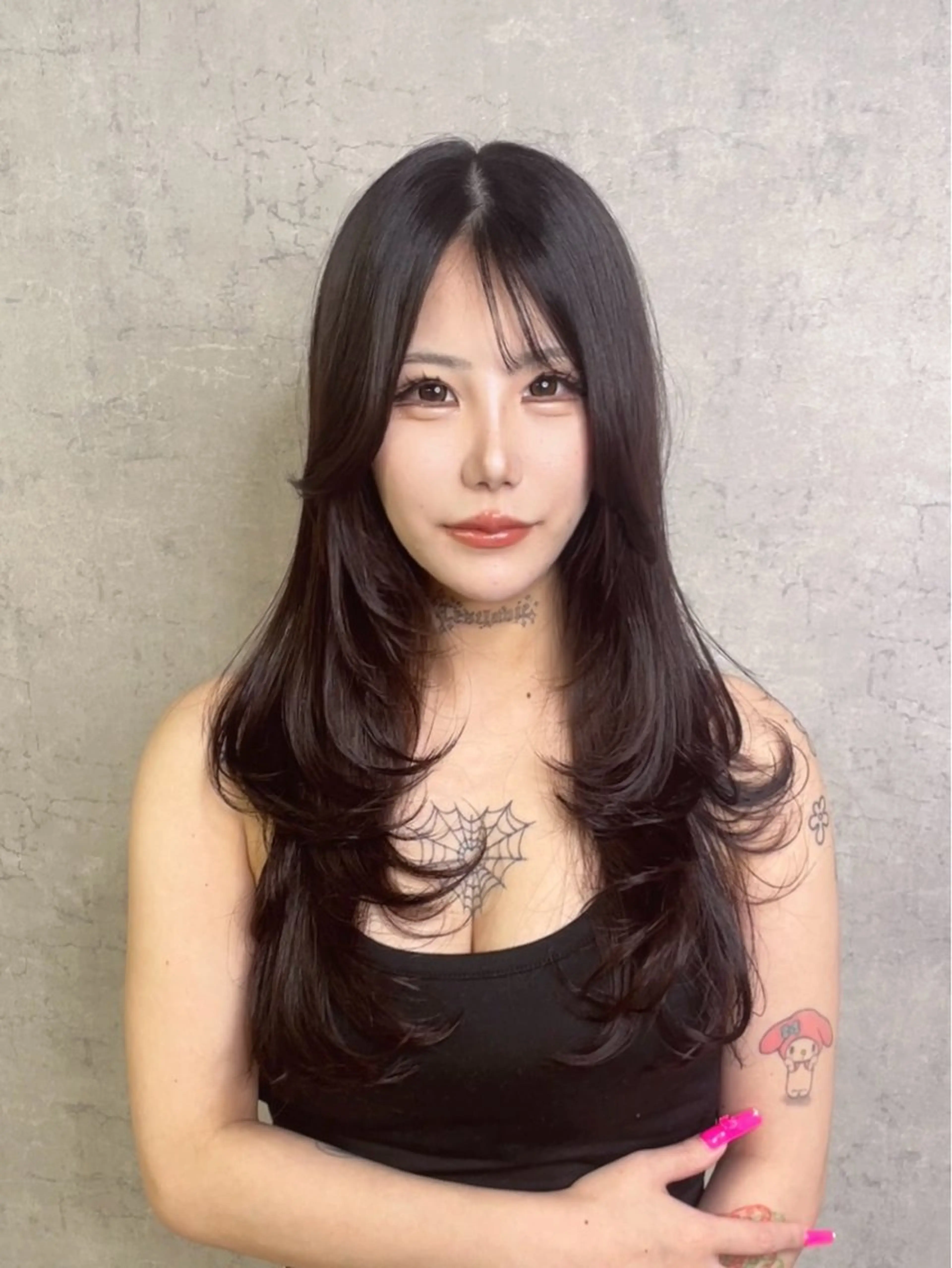 ロング トレンド韓国ヘア 🇰🇷のんのヘアスタイル