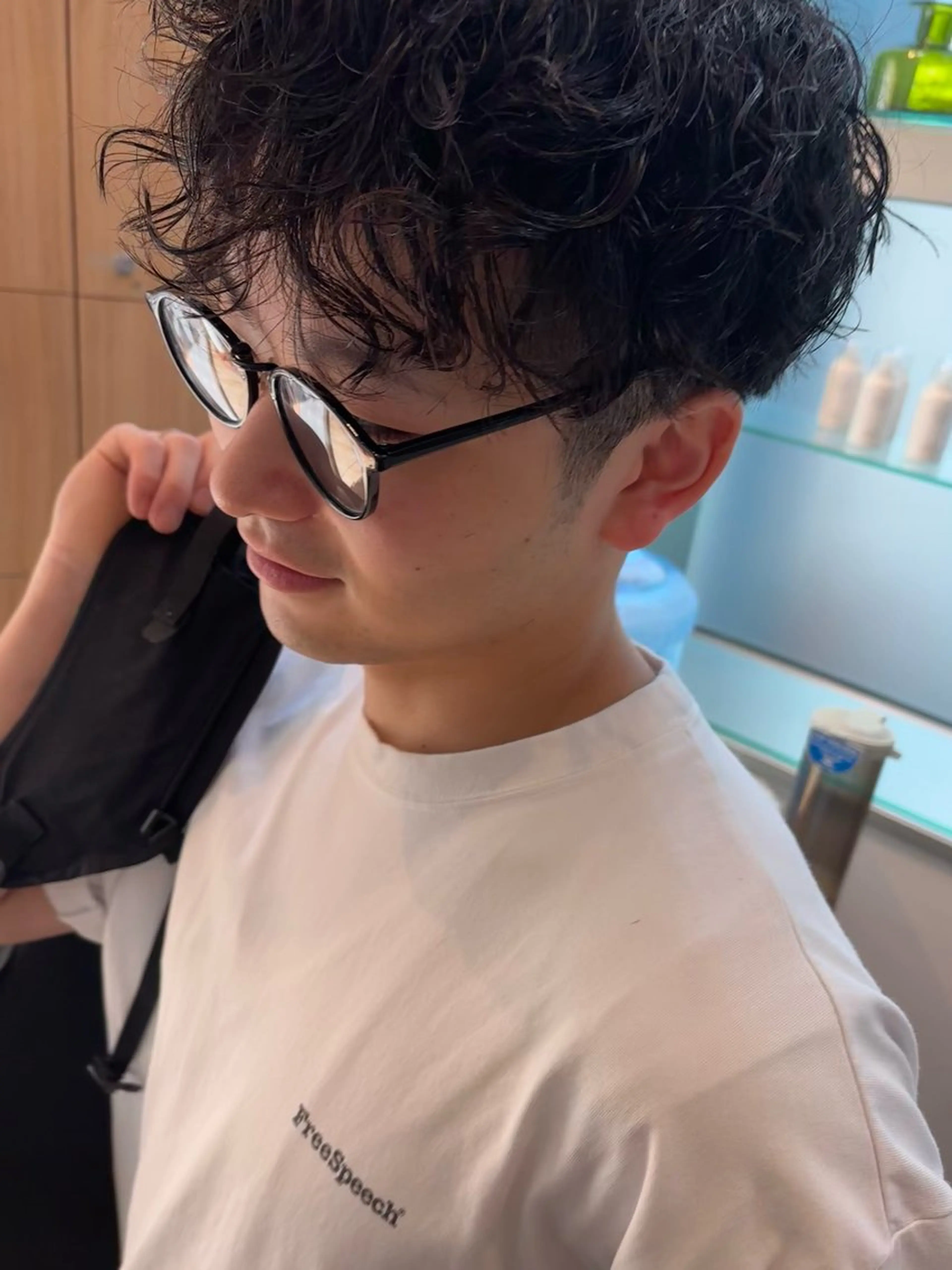 パーマ メンズ 池田理紗/ bob/メンズカットのヘアスタイル