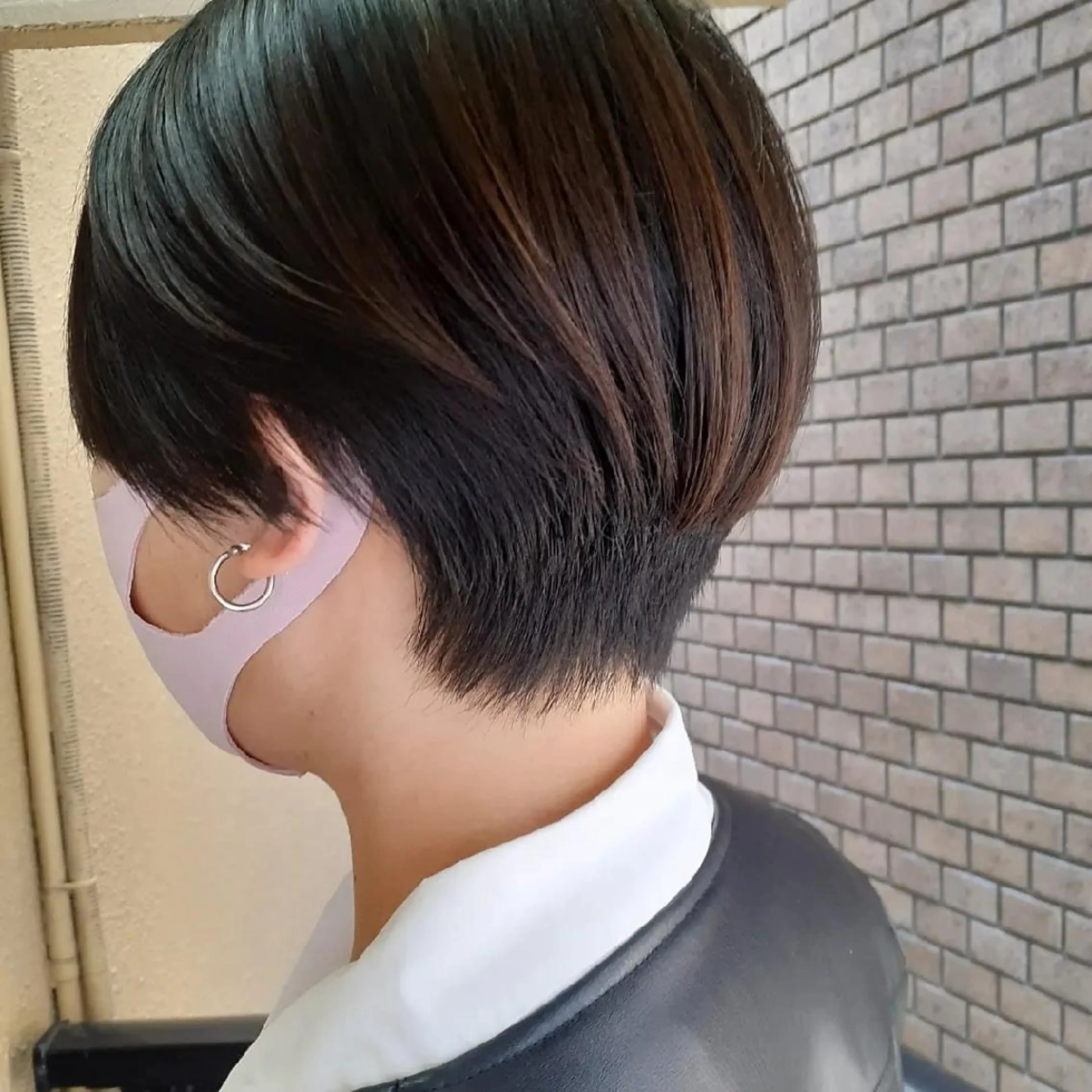 ショート カラー カット ヘアカラー トリートメント 🔳髪質改善🔳 岡本陽のヘアスタイル