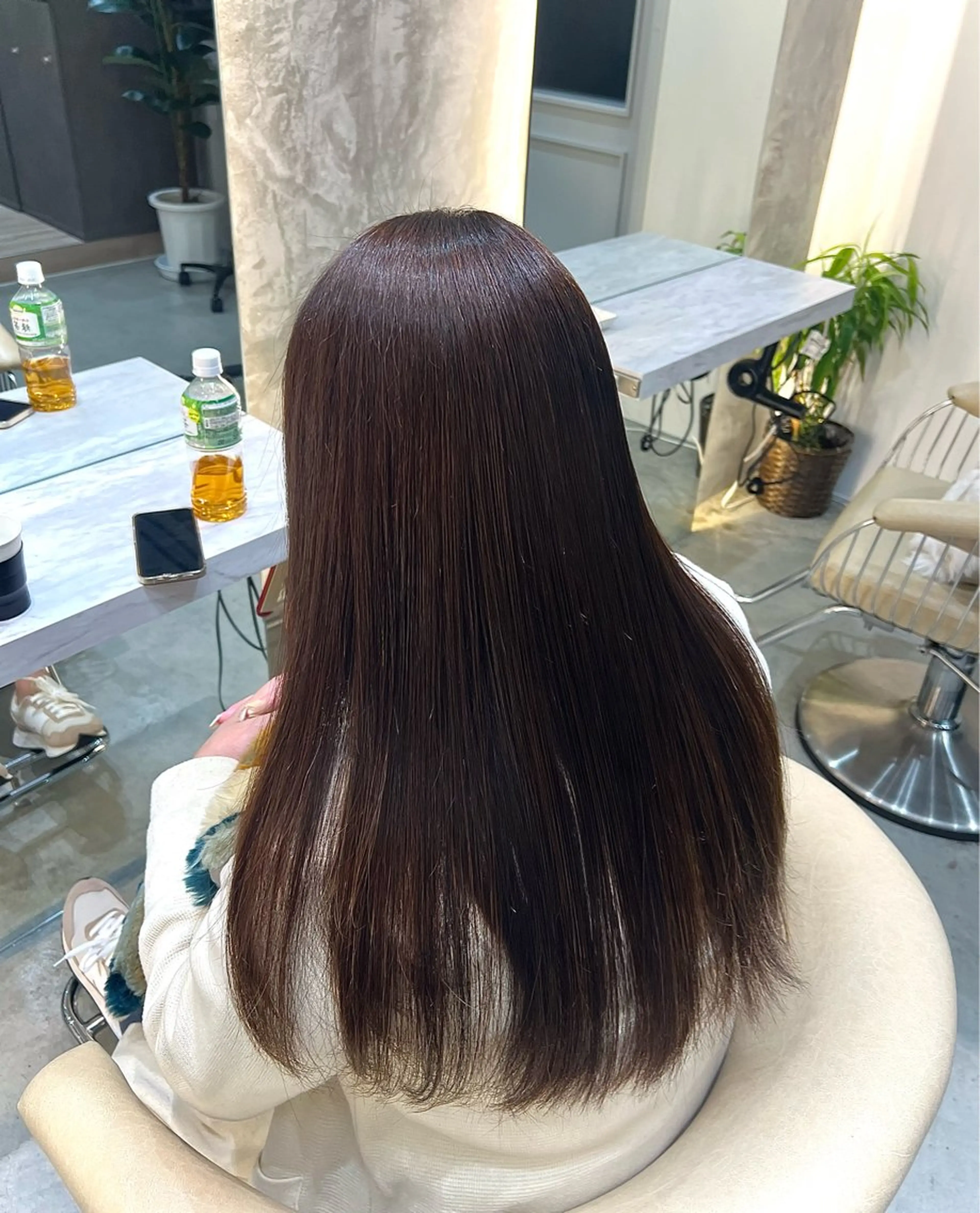 ロング カラー 宮嶋 蓮のヘアスタイル