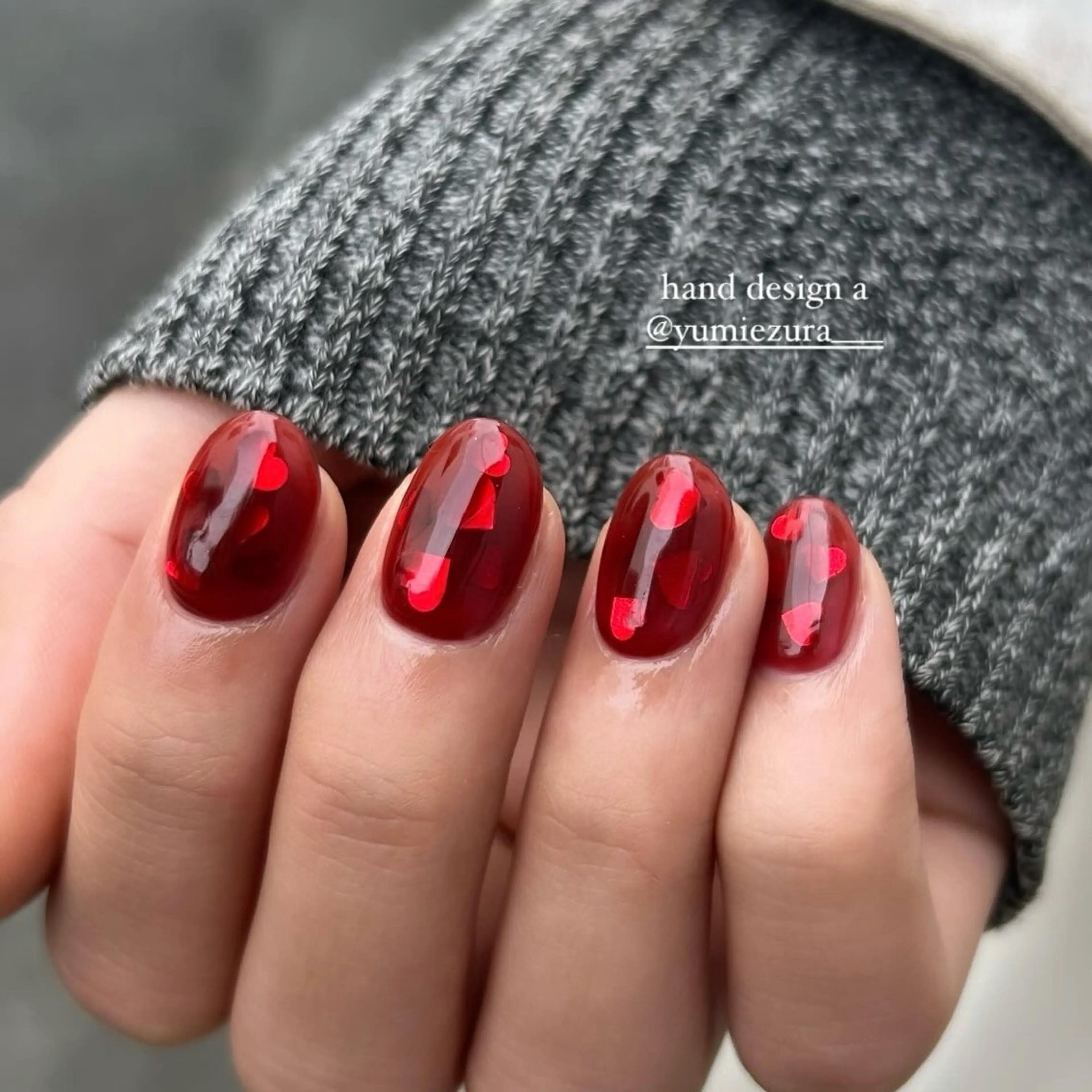 ネイル Yumi シンプルネイルのネイルデザイン