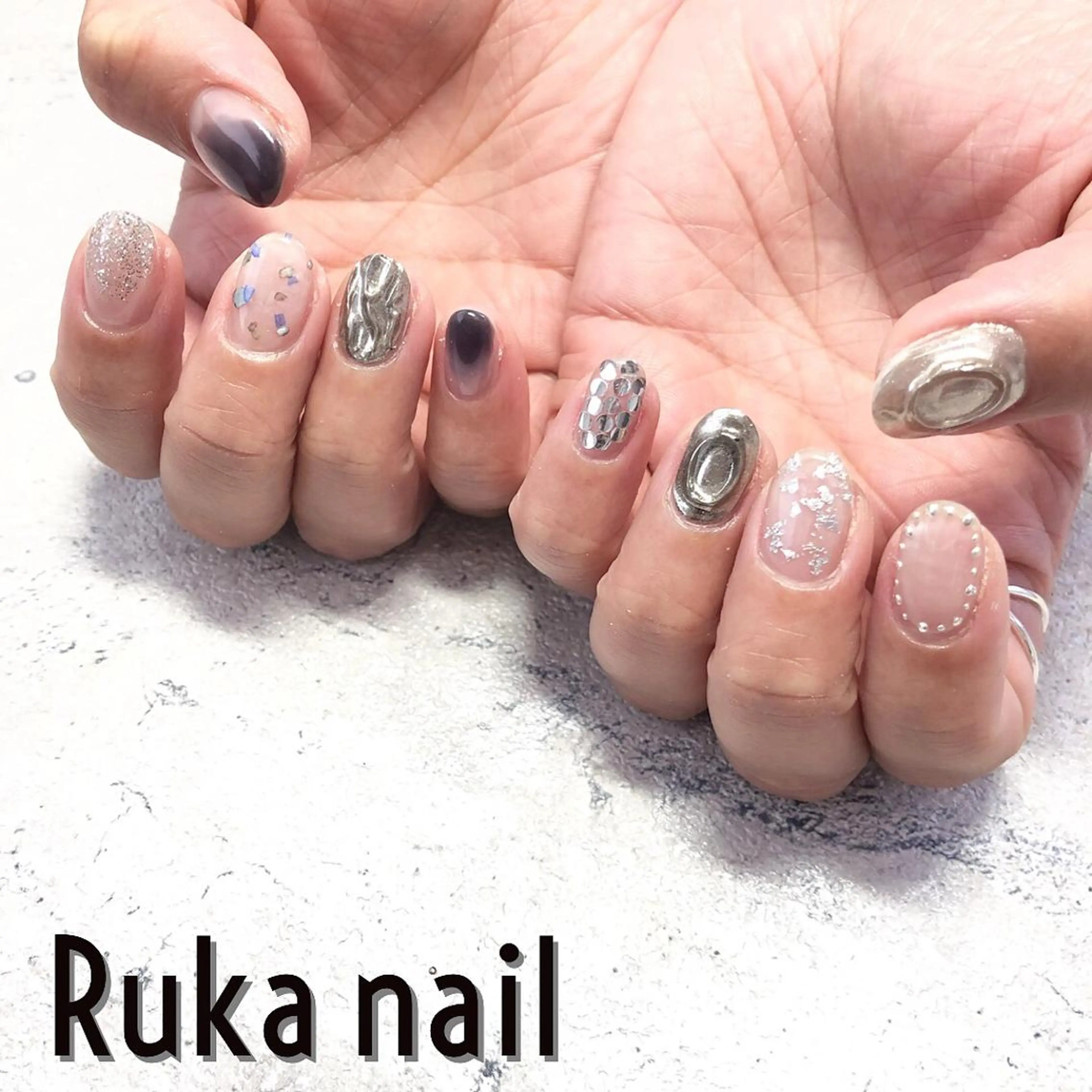 ネイル Ruka nail 【ﾙｶ ﾈｲﾙ】のネイルデザイン
