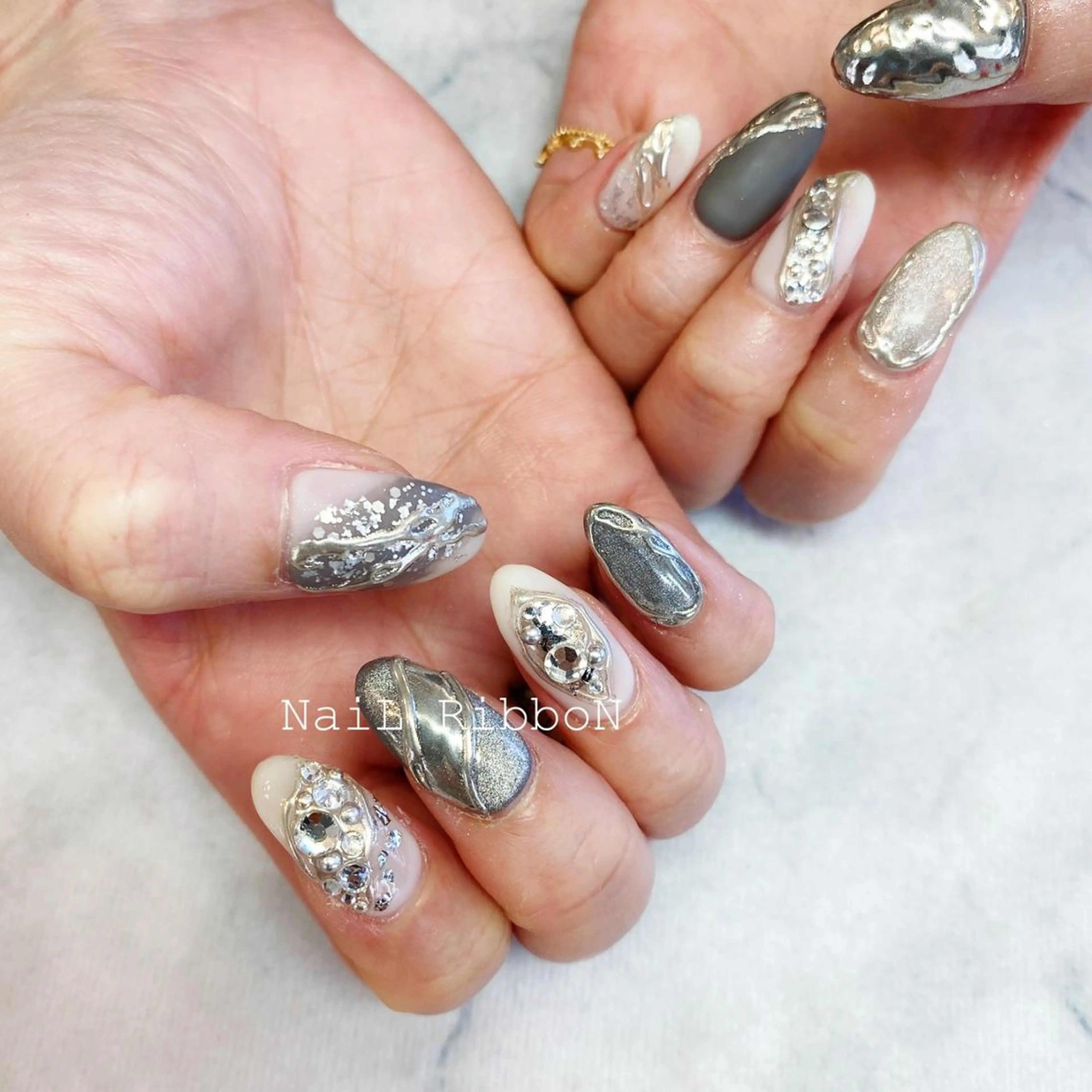 ネイル 🎀ネイルサロン RIRI🎀のネイルデザイン