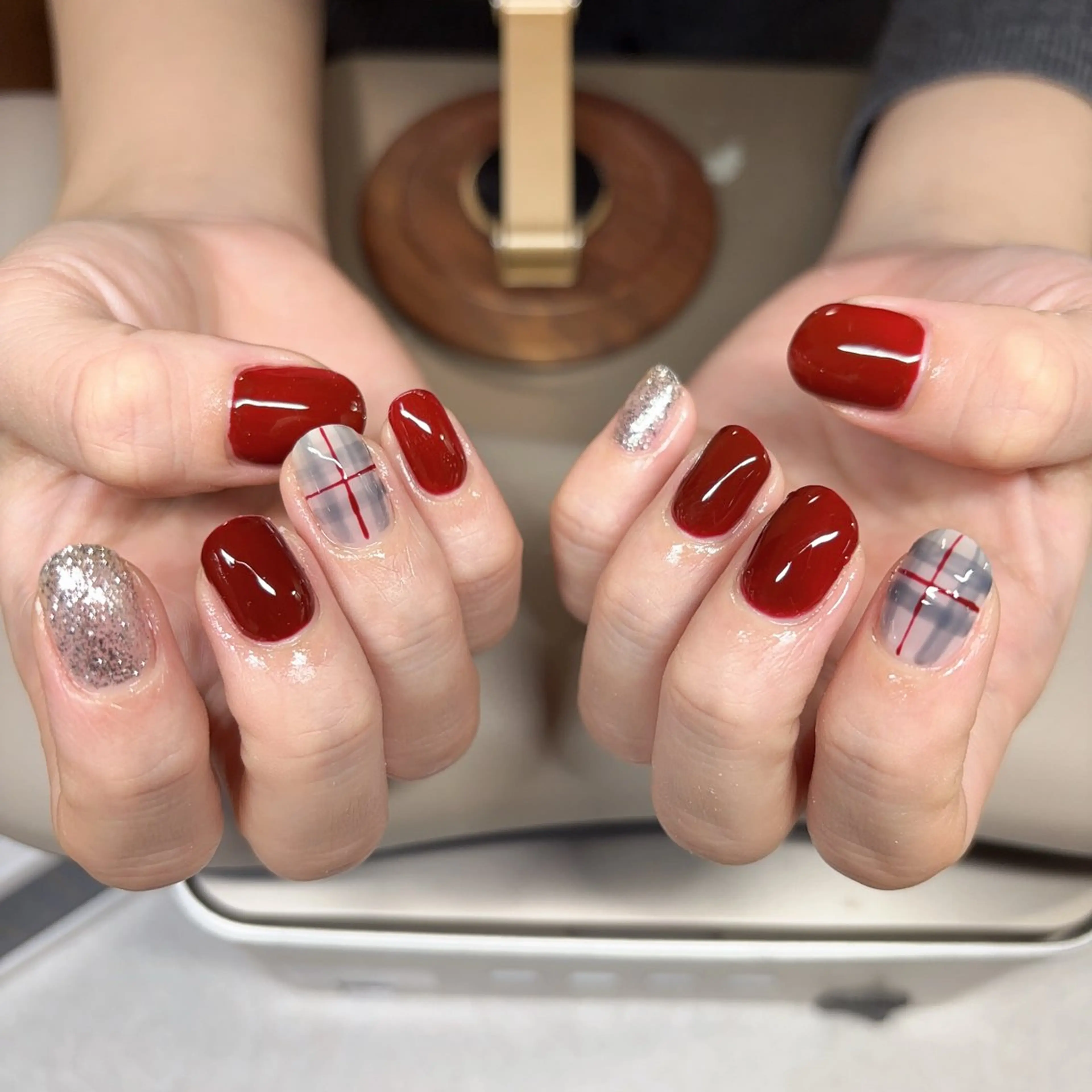 ネイル ハンドネイル 33 nail salon 徳山里美のネイルデザイン