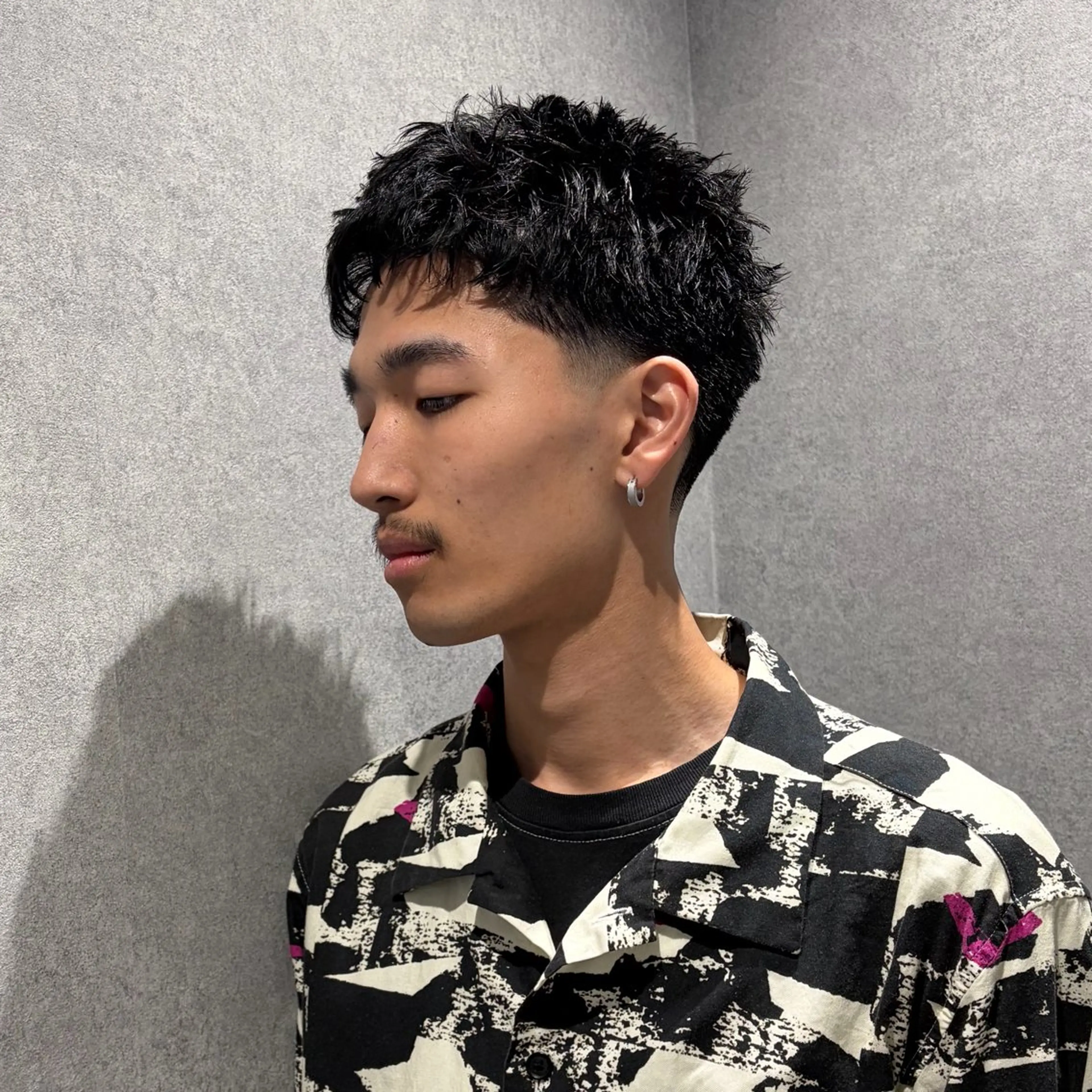 メンズ フェードカット メンズ就活ヘア 志村 シュンスケのヘアスタイル