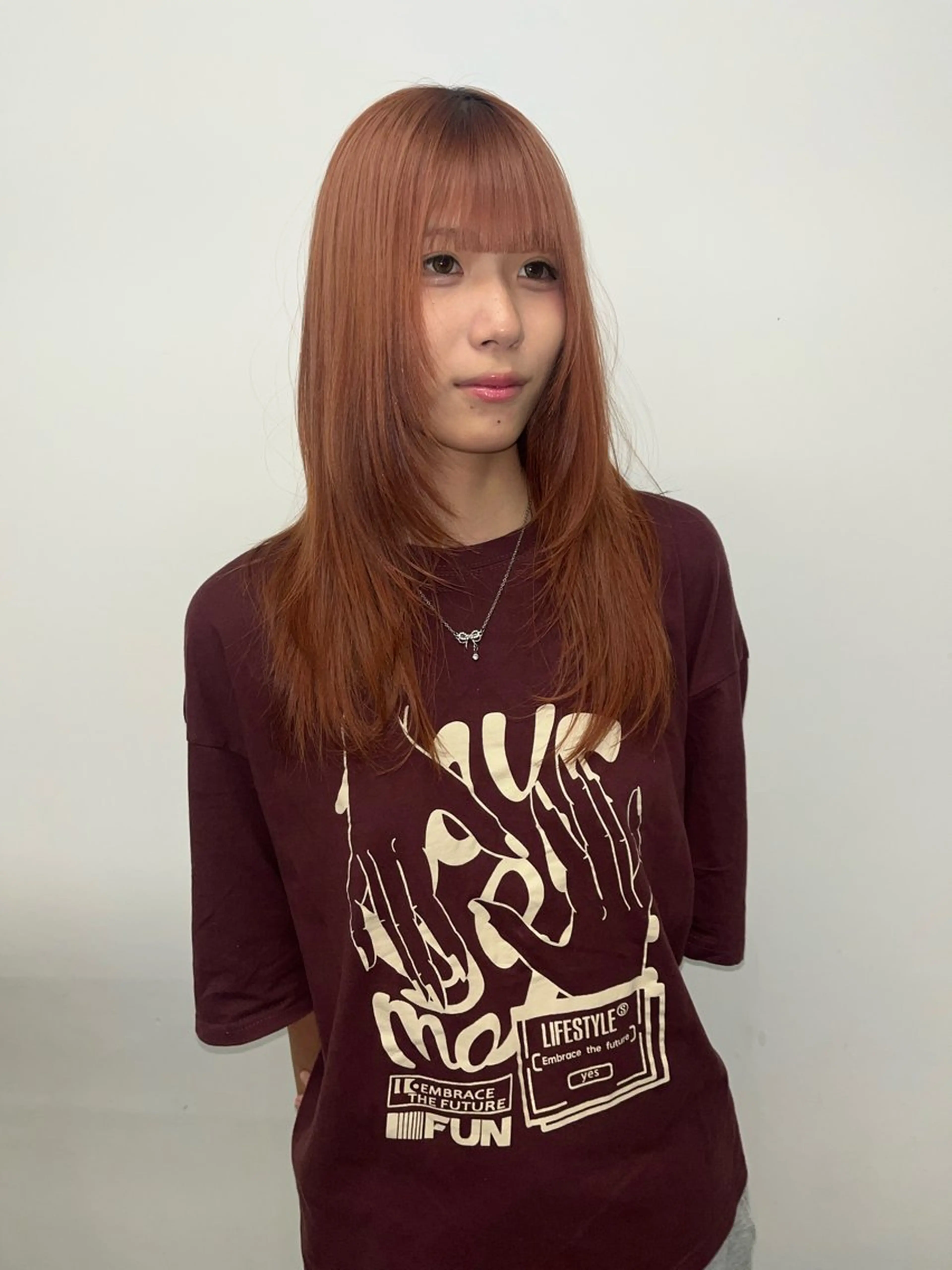 ロング カット トリートメント yuan tanakaのヘアスタイル