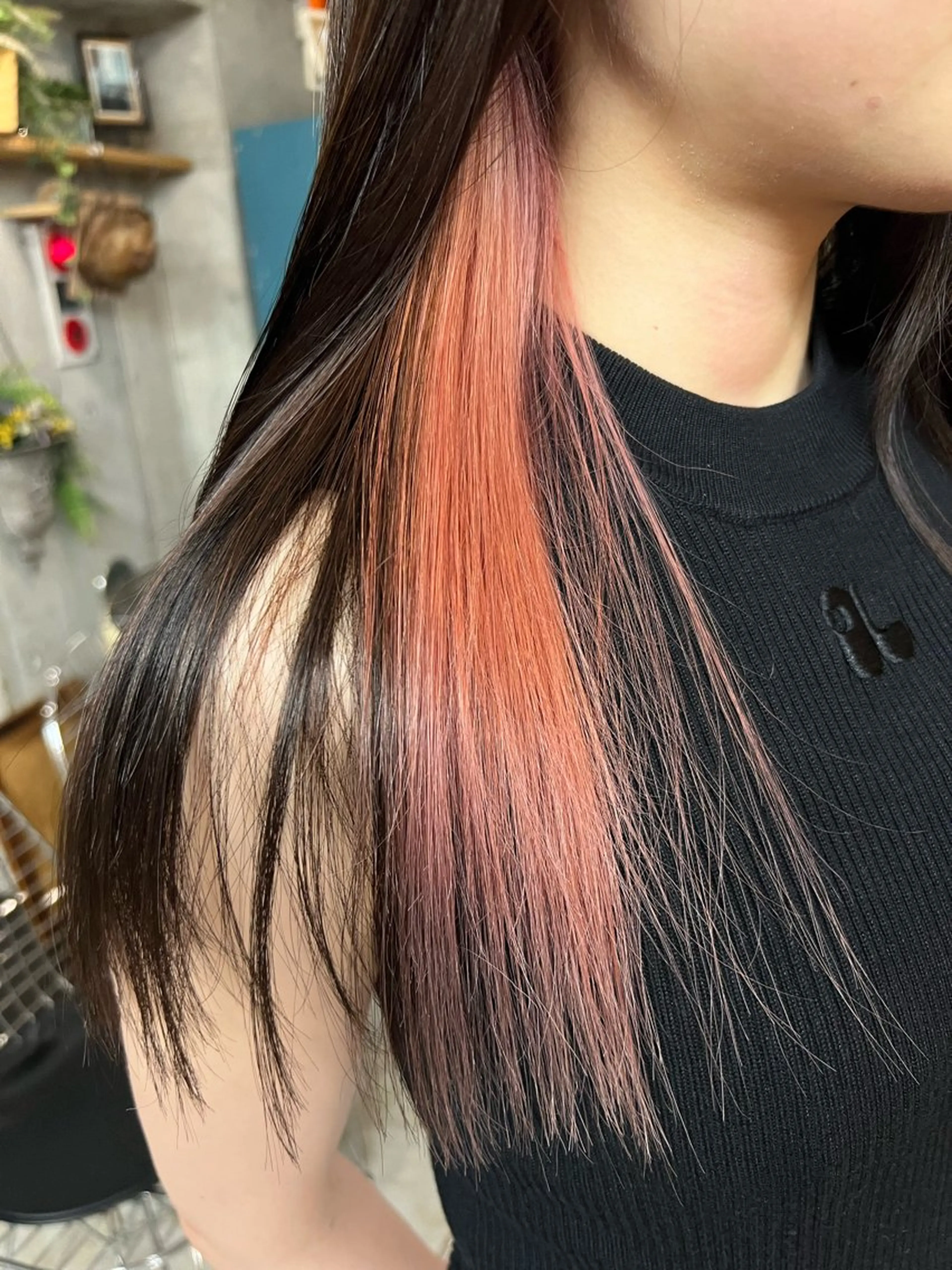 ロング 土田かほ/本日🈳 透明感カラー🍃のヘアスタイル