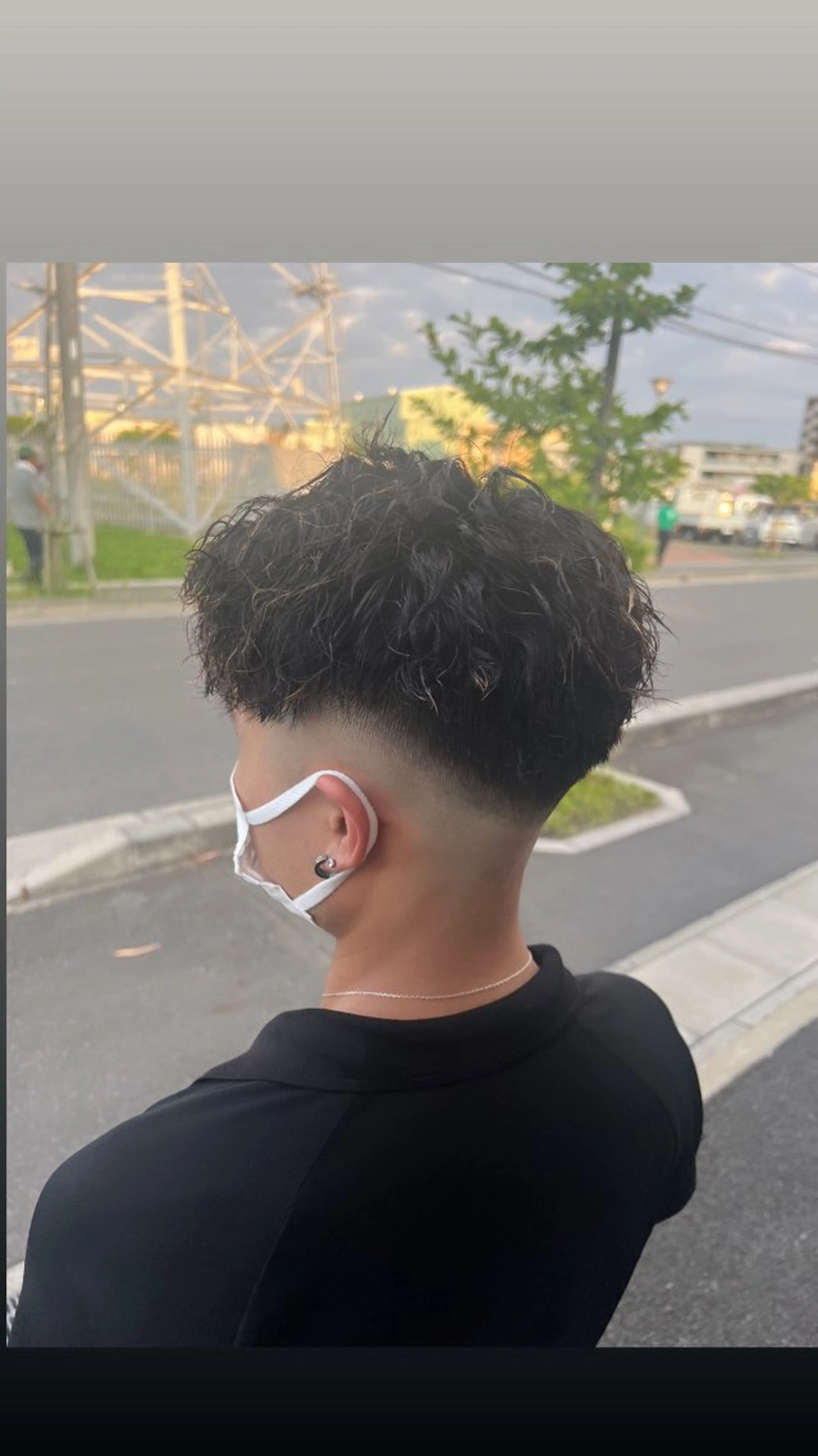 パーマ メンズ さとう あおいのヘアスタイル