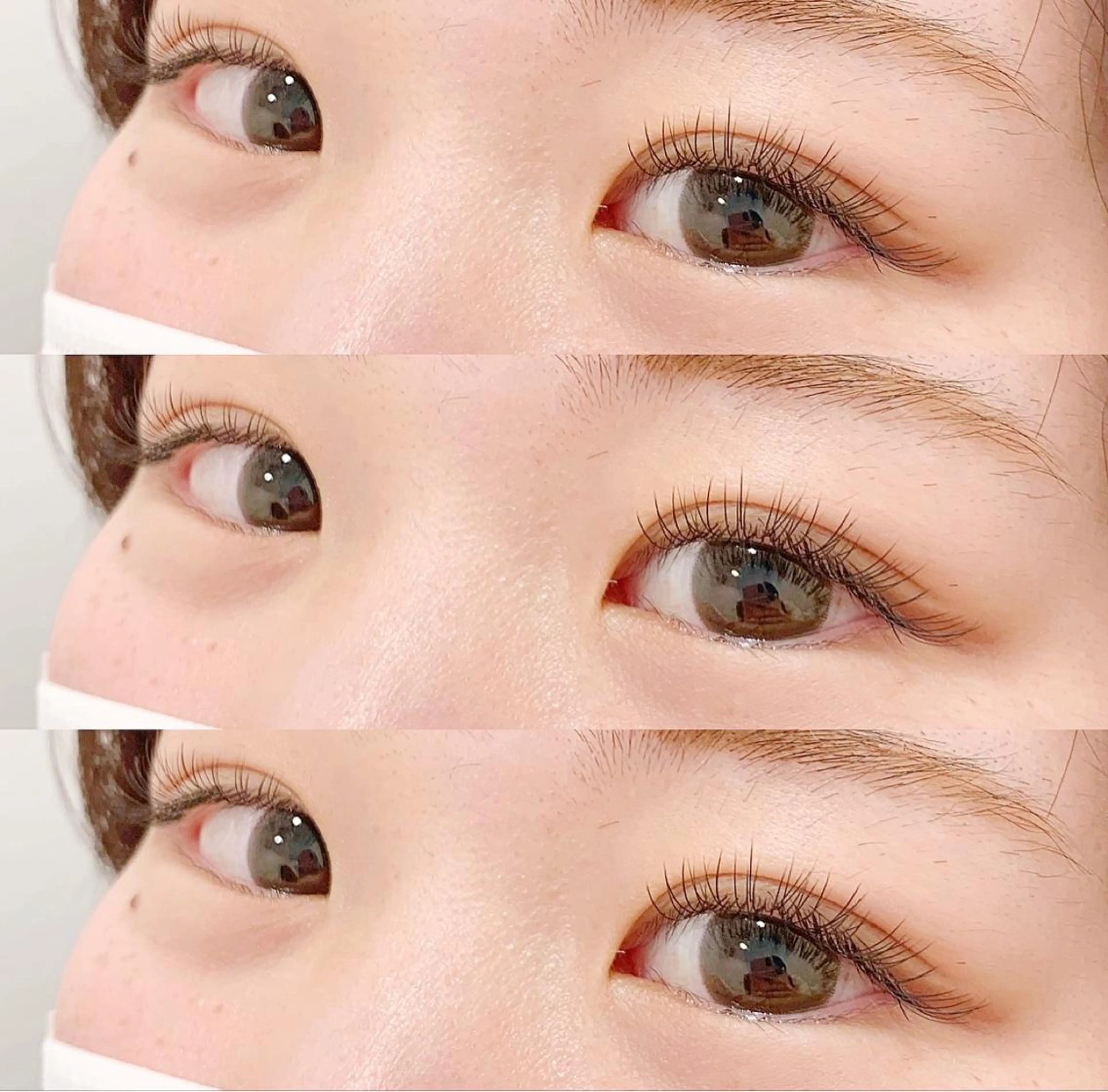 マツエク・マツパ フラットラッシュ ナチュラル マツエク . mihoのマツエク・マツパデザイン