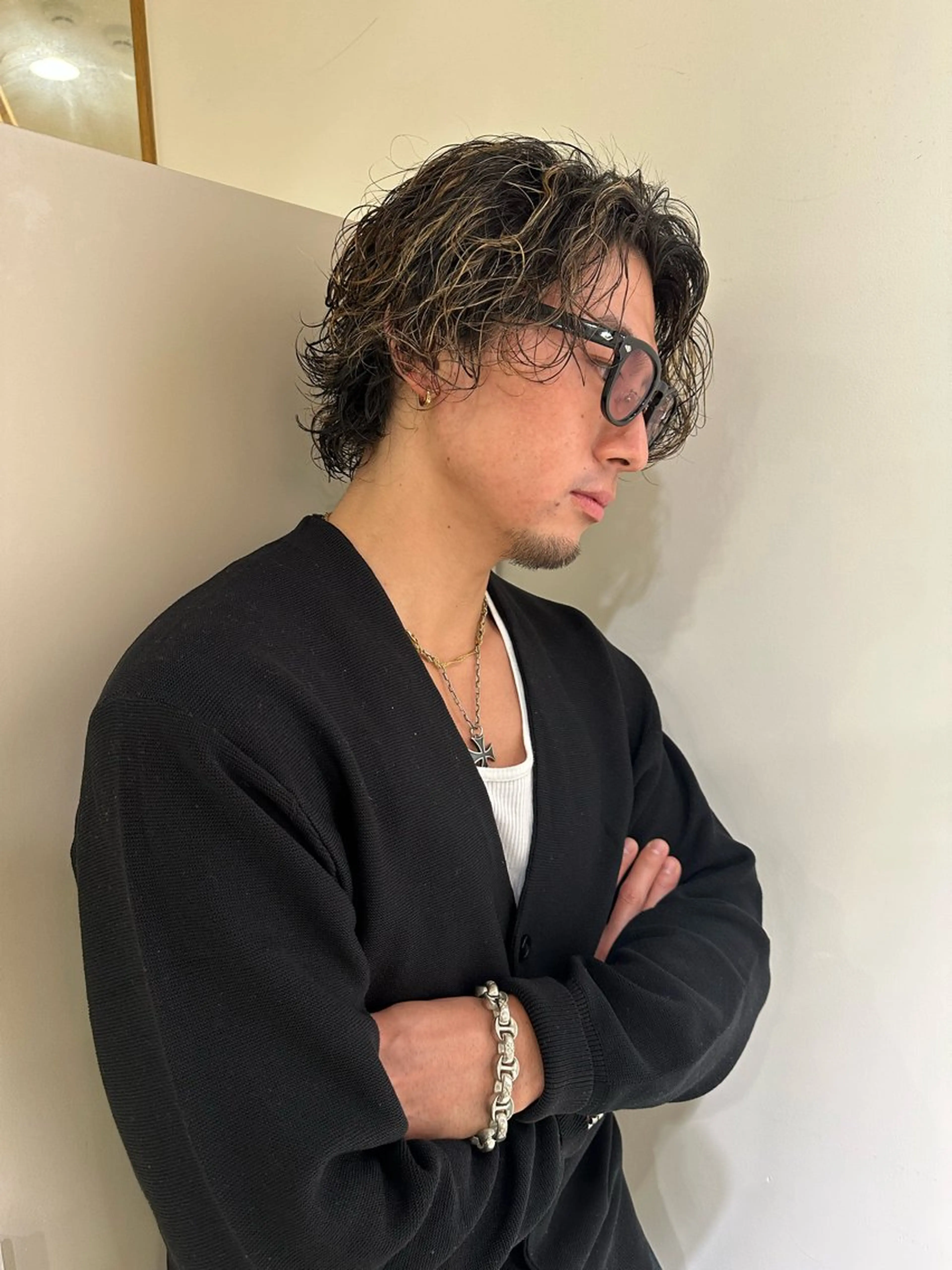 u-25メンズ限定 カット➕パーマの写真