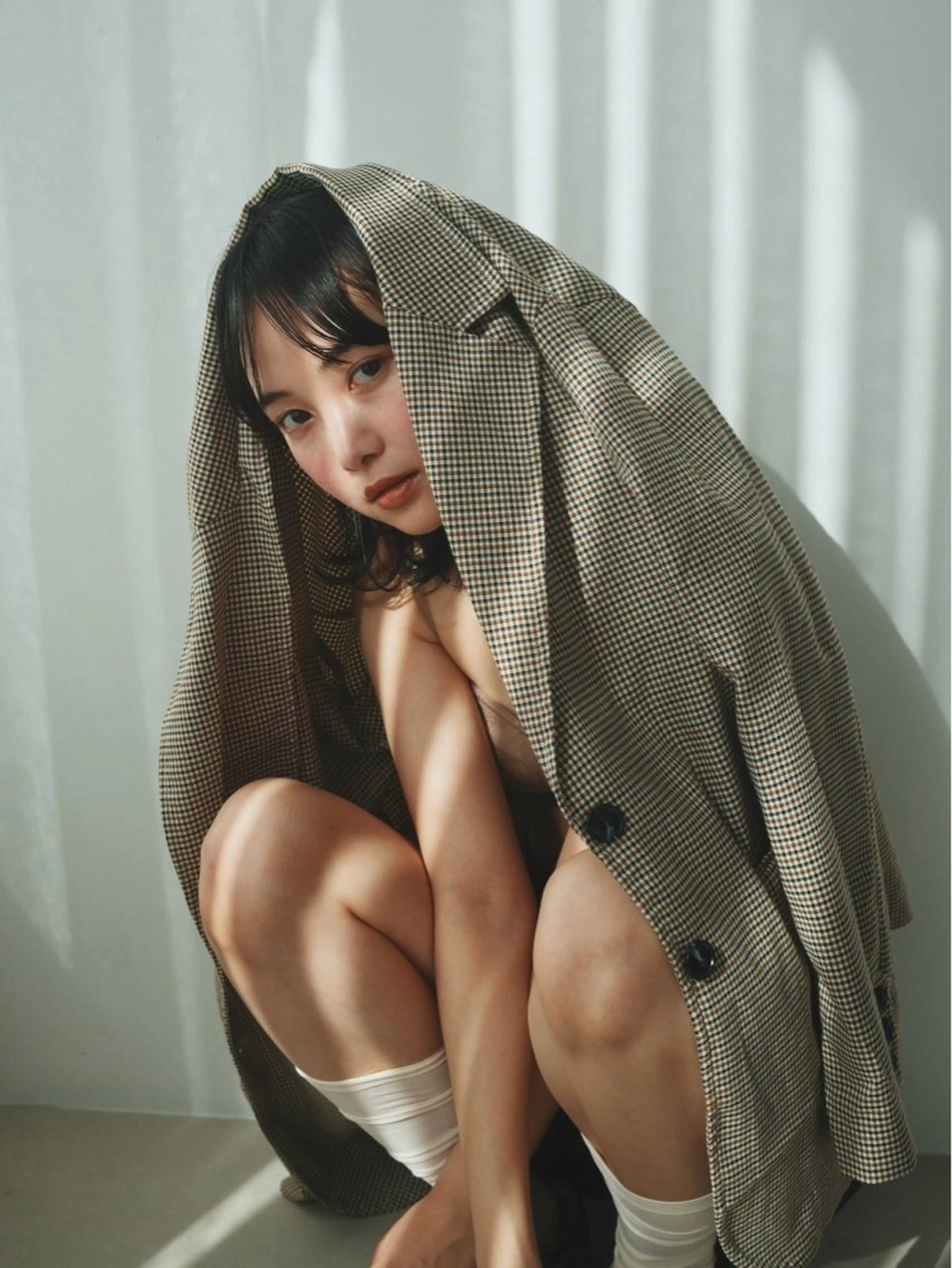 ミディアム カラー 【ヤマザキアヤメ】 パーマモデル様募集中のヘアスタイル