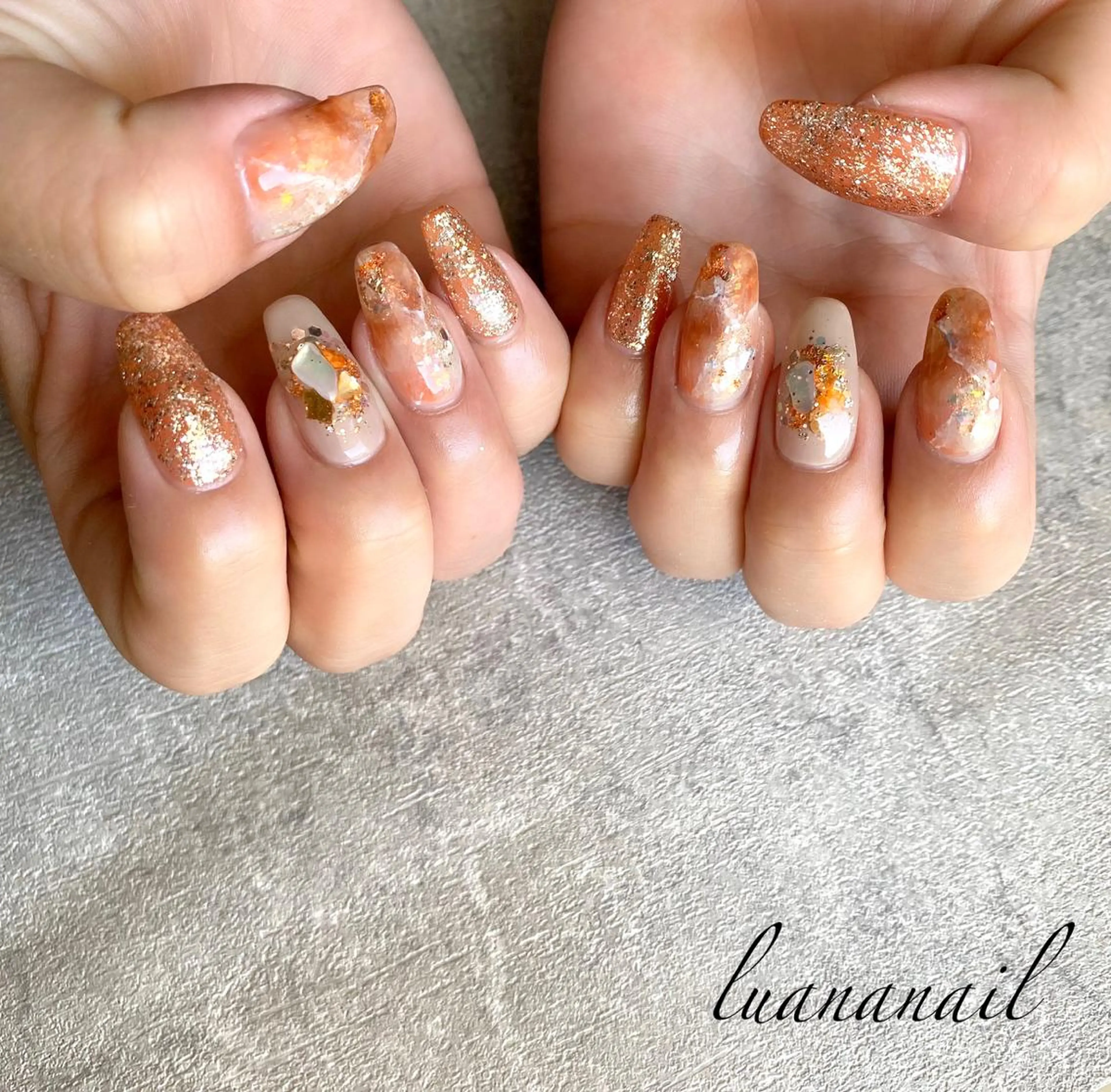 ネイル ハンドネイル luana nailのネイルデザイン