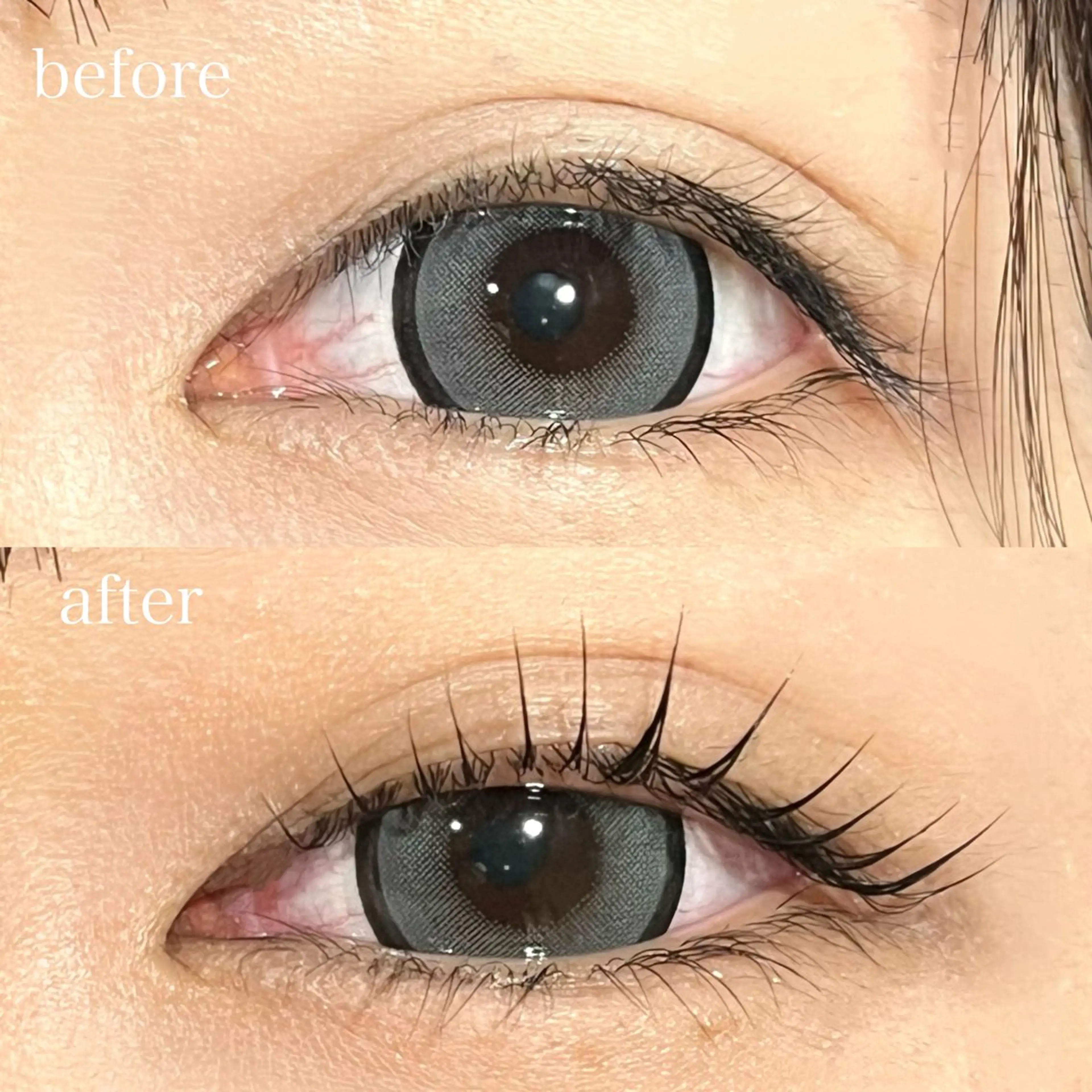 マツエク・マツパ パリジェンヌラッシュリフト 縁と縁enn-to-yukari所属・金倉 彩乃のマツエク・マツパデザイン