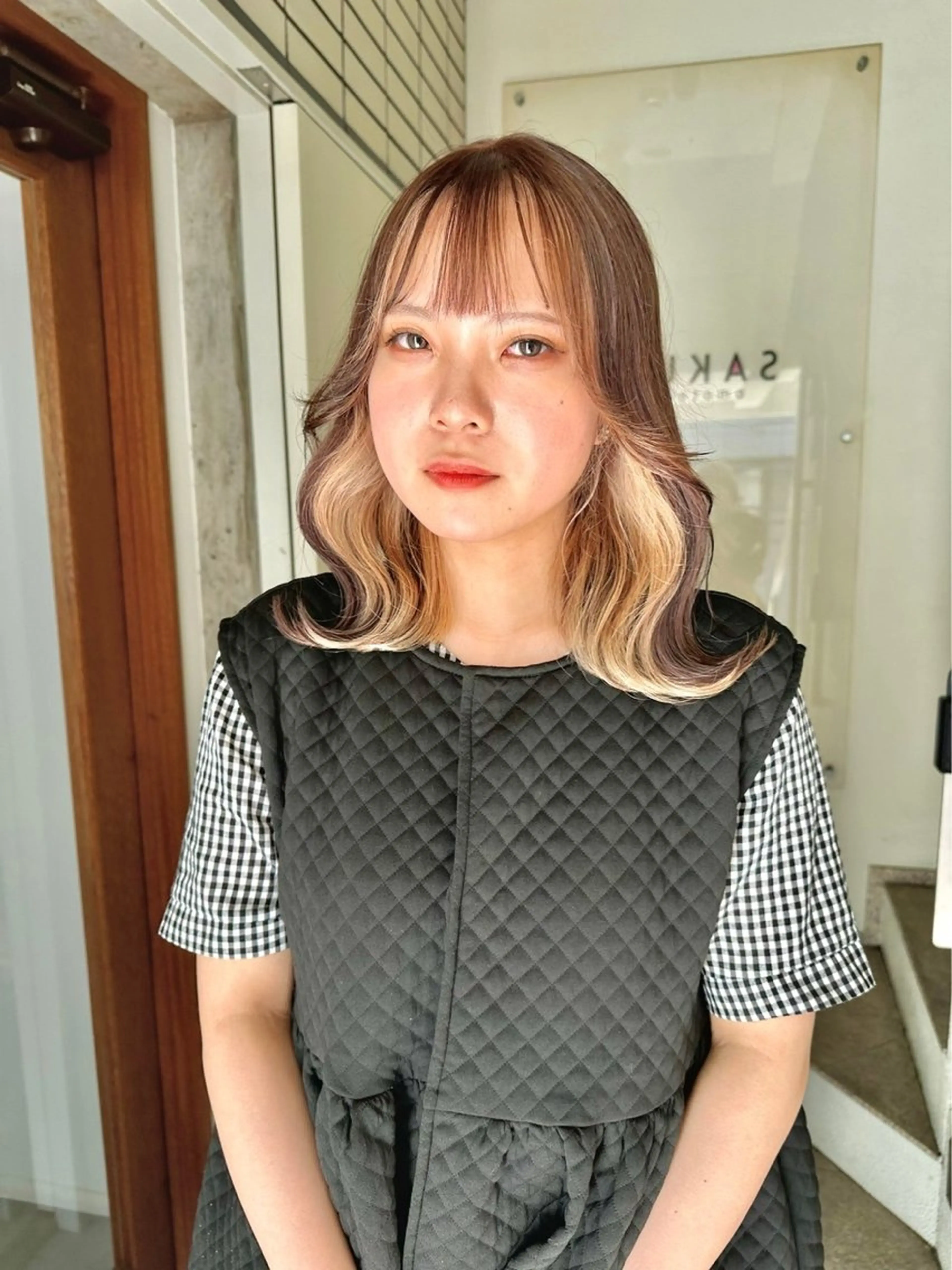 カラー インナーカラー SAKURA omotesandoのヘアスタイル