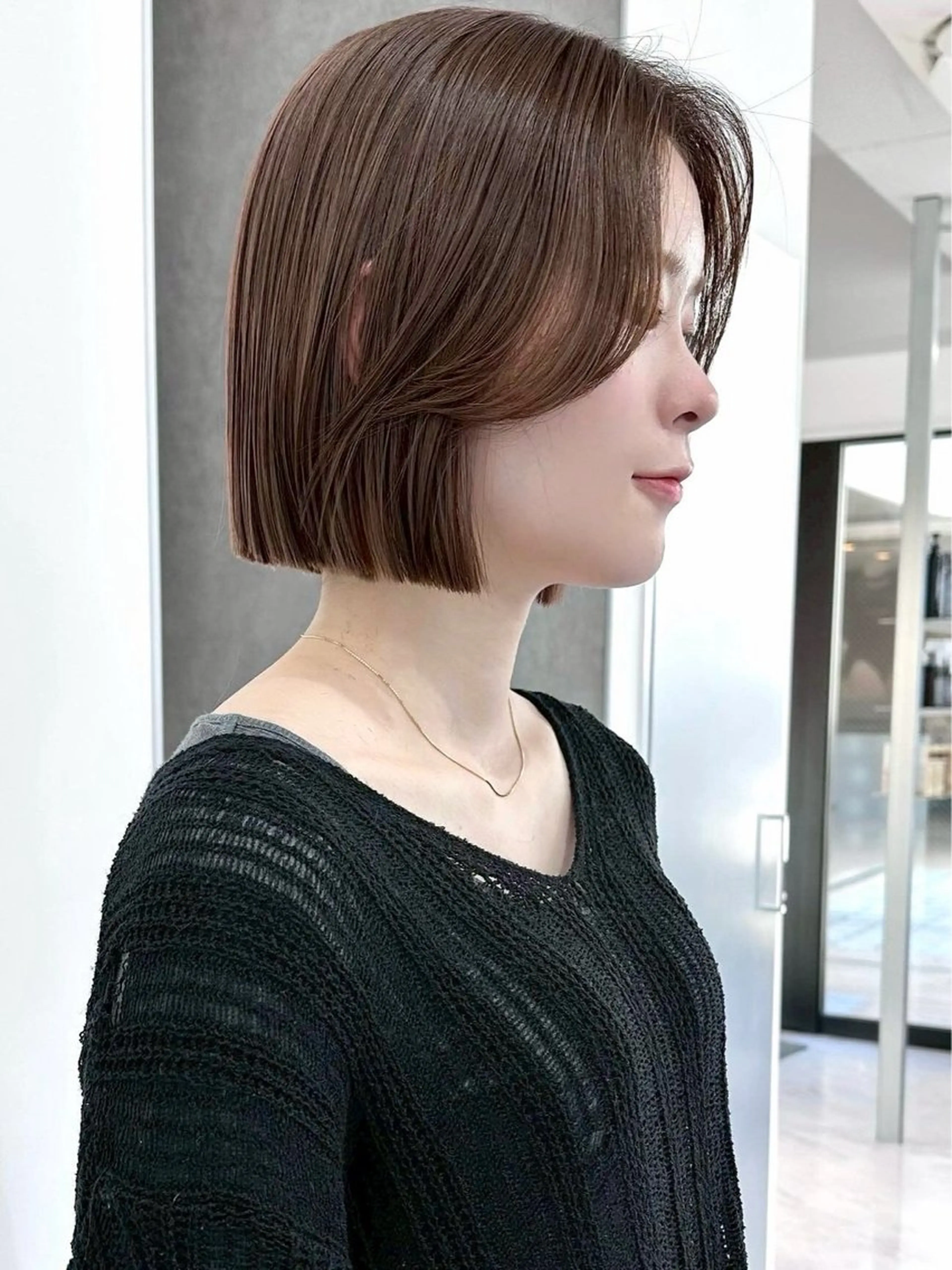 ショート カラー ベージュカラー ブリーチ ケアブリーチ デザインカラー ダブルカラー カット ヘアカラー TATSUブリーチ/ ミルクティーベージュのヘアスタイル
