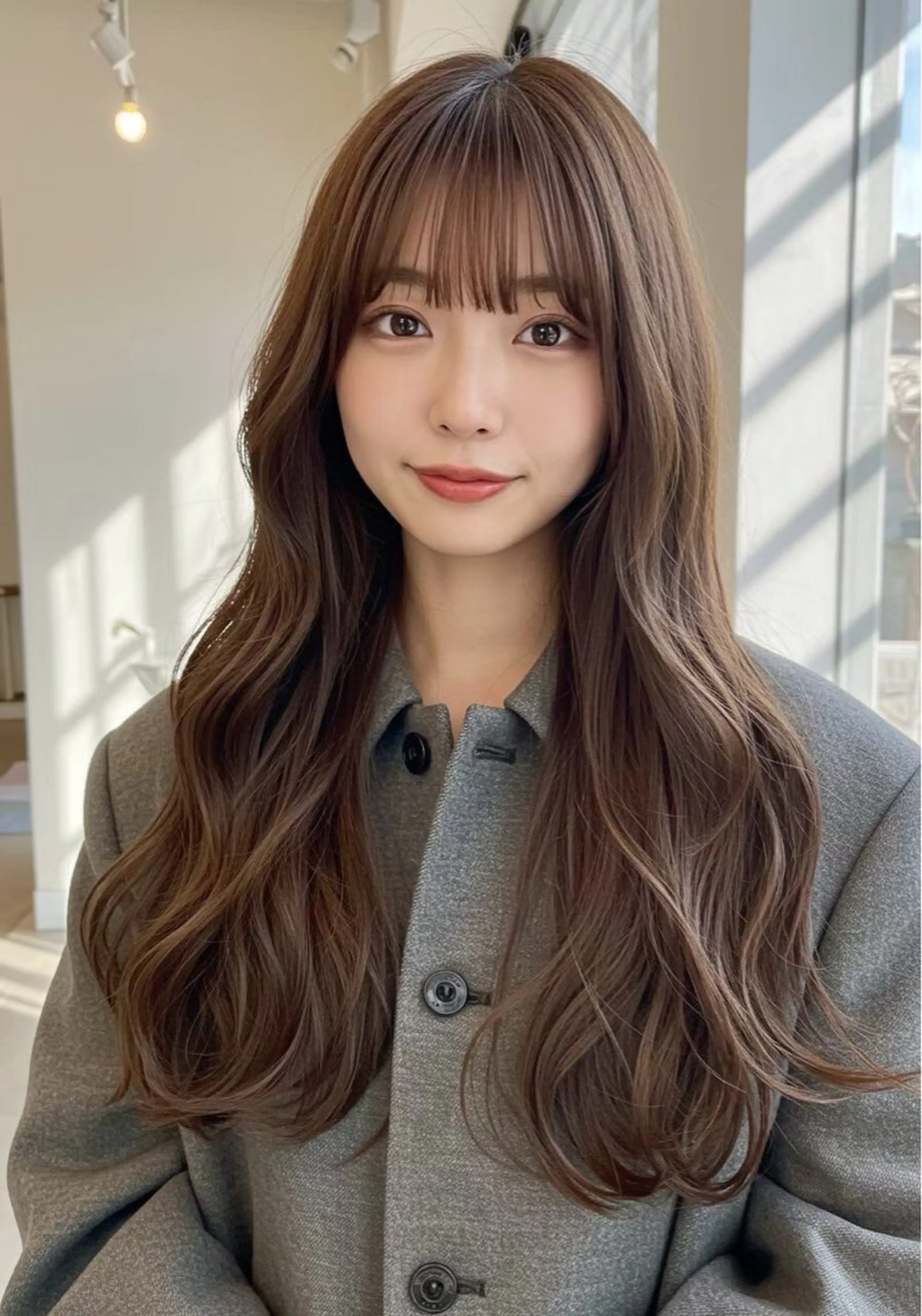 ロング ヘアカラー 艶髪レイヤーの王 また復活の大澤竜馬のヘアスタイル