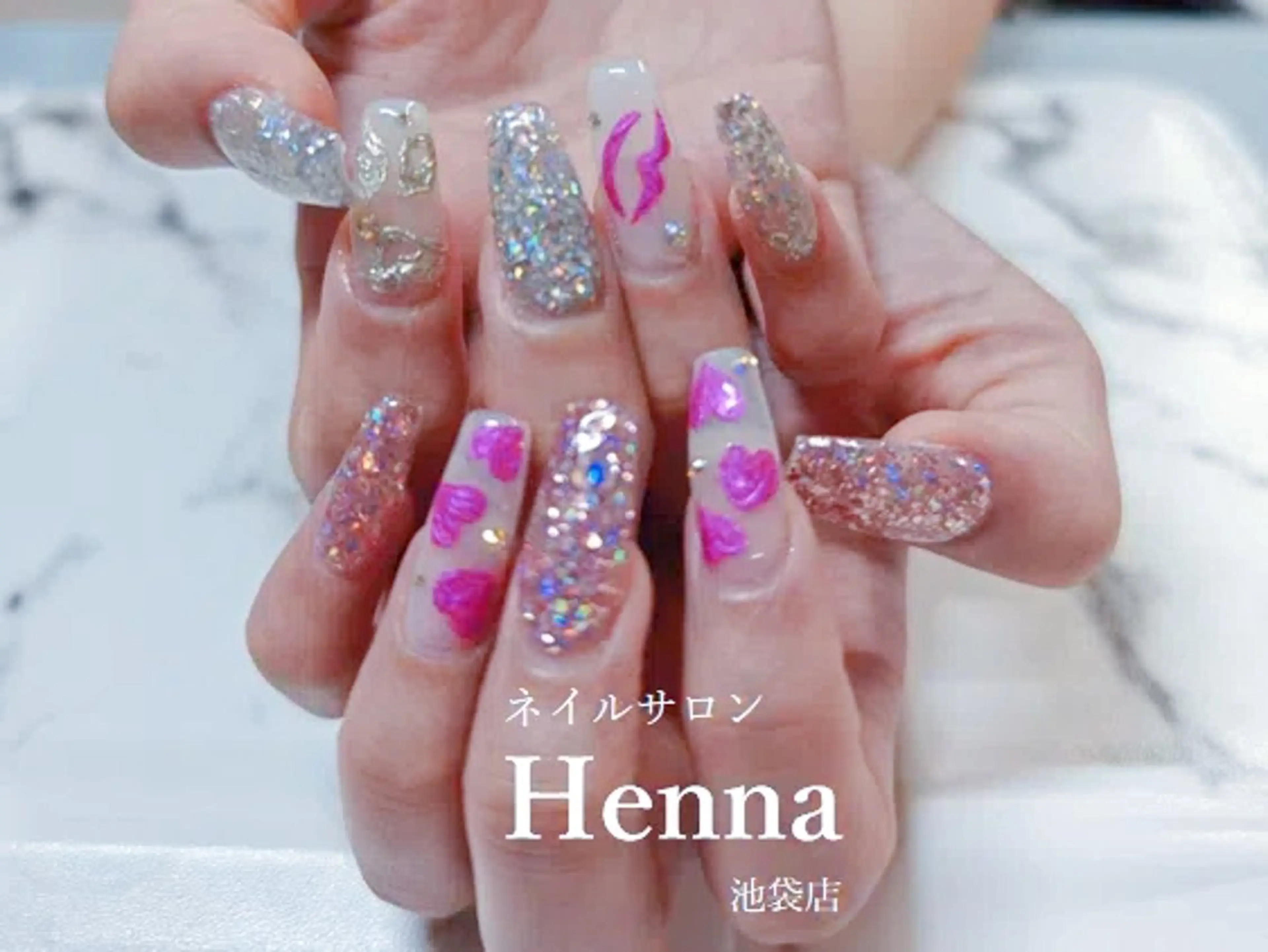 ネイル 持ち込み Henna nailのネイルデザイン