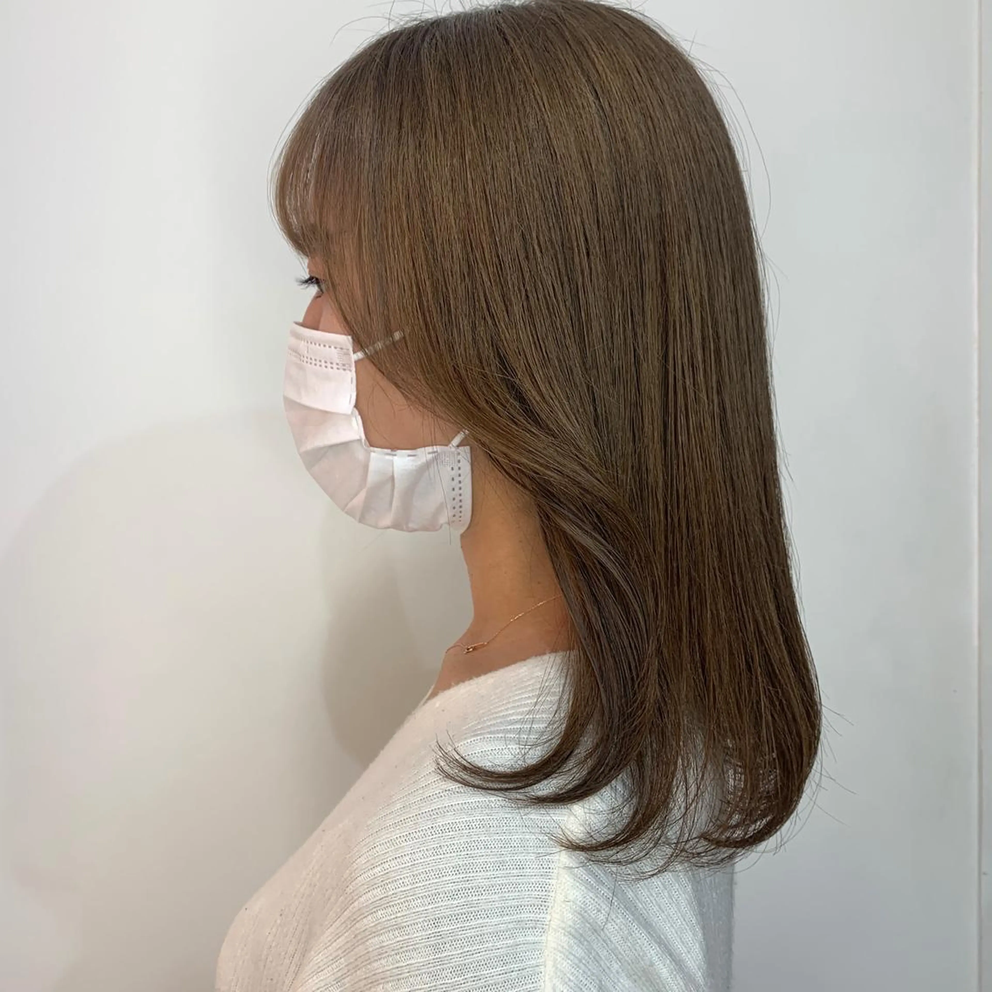 ミディアム カラー HARUKA韓国ヘア /Luana梅田のヘアスタイル