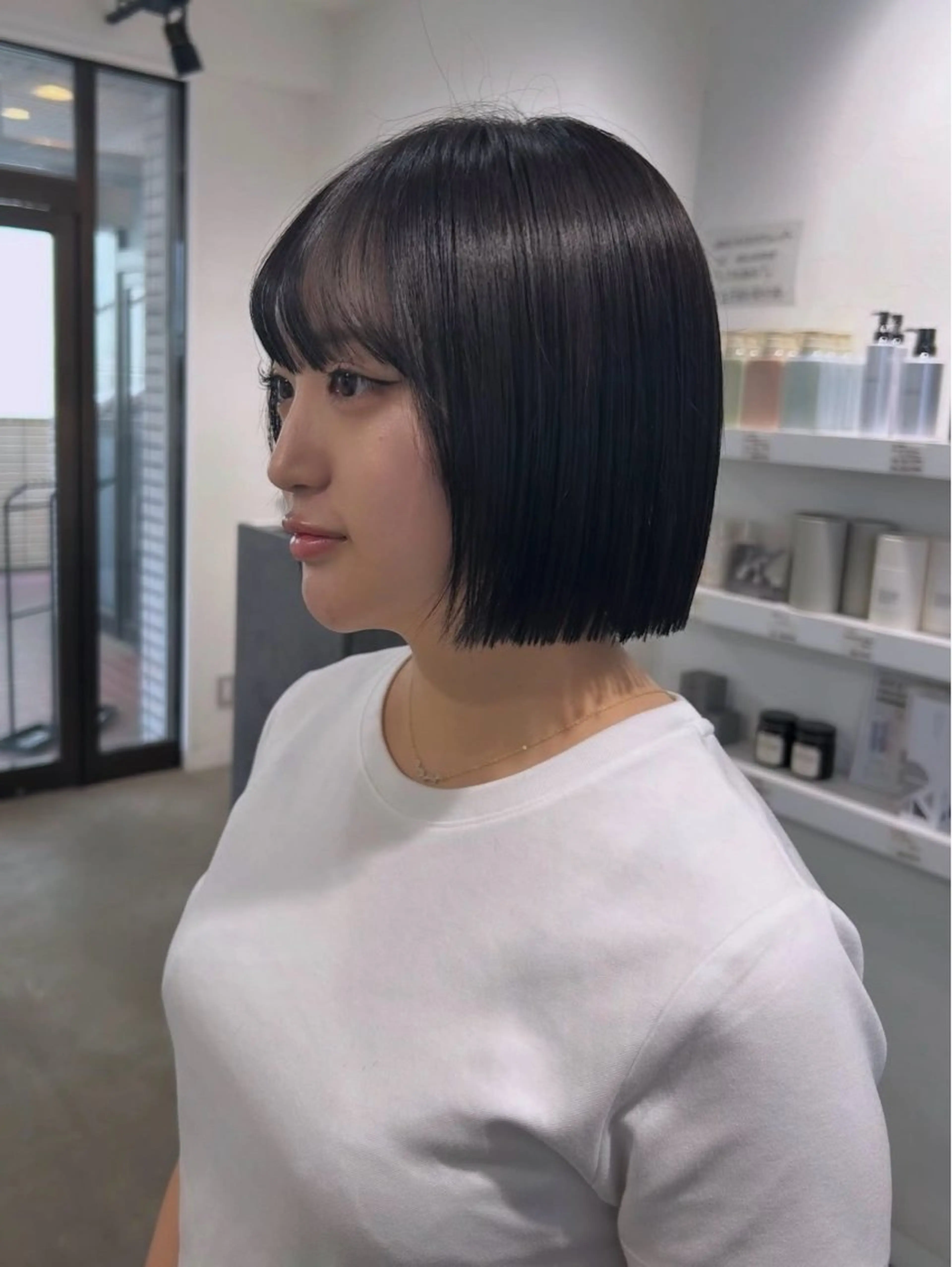 ショート ヘアセット WARP青葉台 関 桜花のヘアスタイル