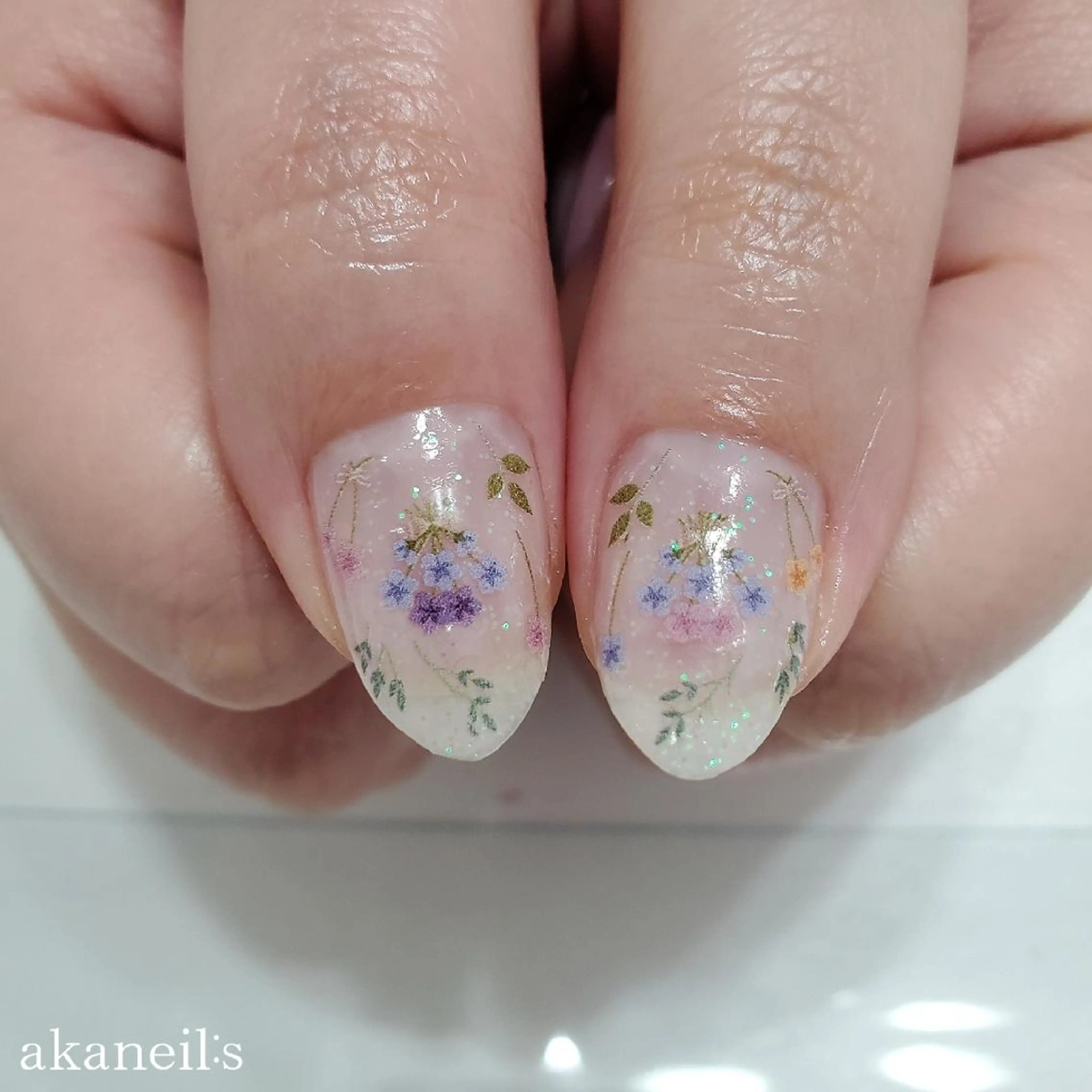 ネイル 春ネイル 【akaneils】 アカネのネイルデザイン