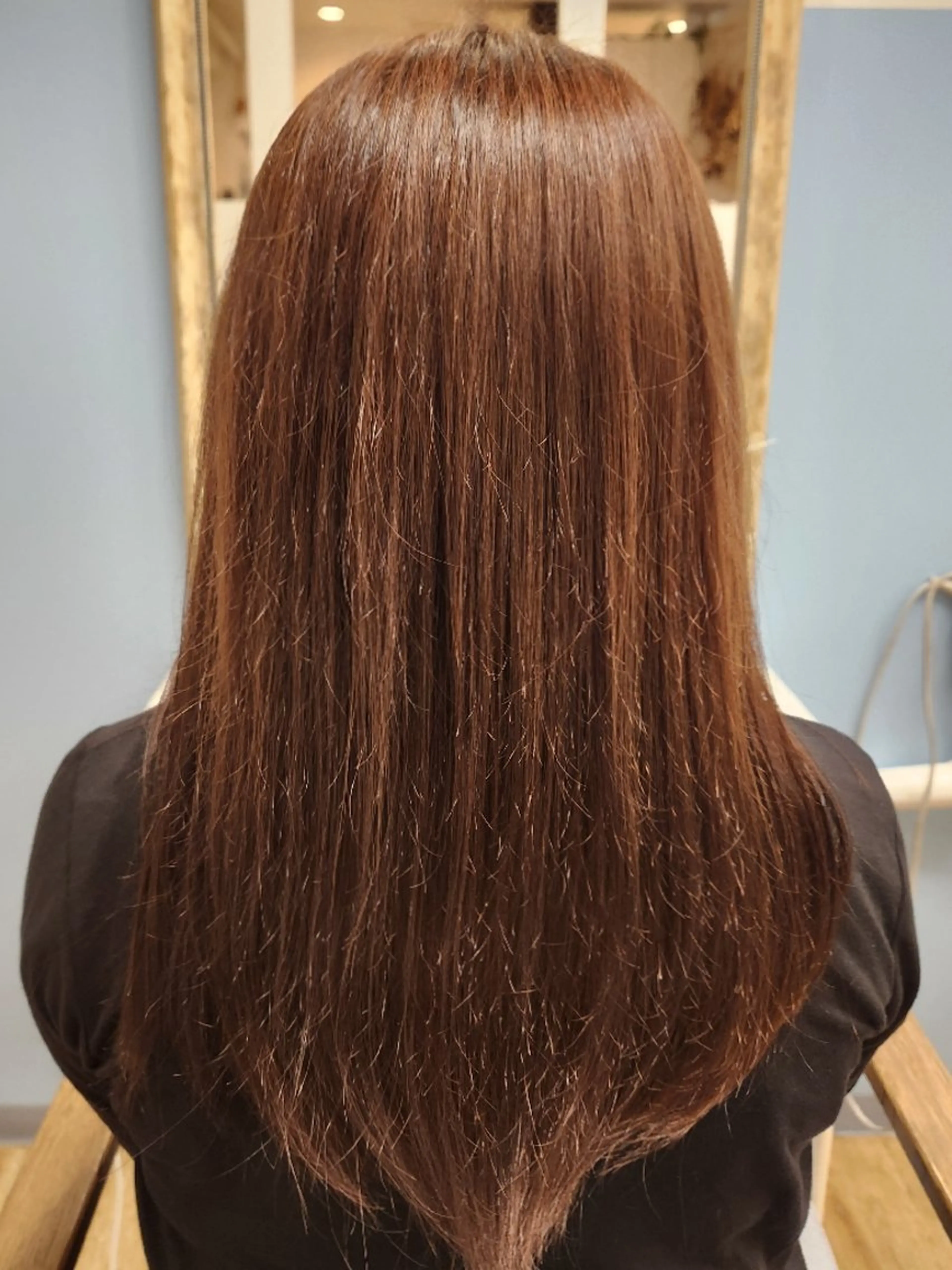 カラー のむら りさのヘアスタイル