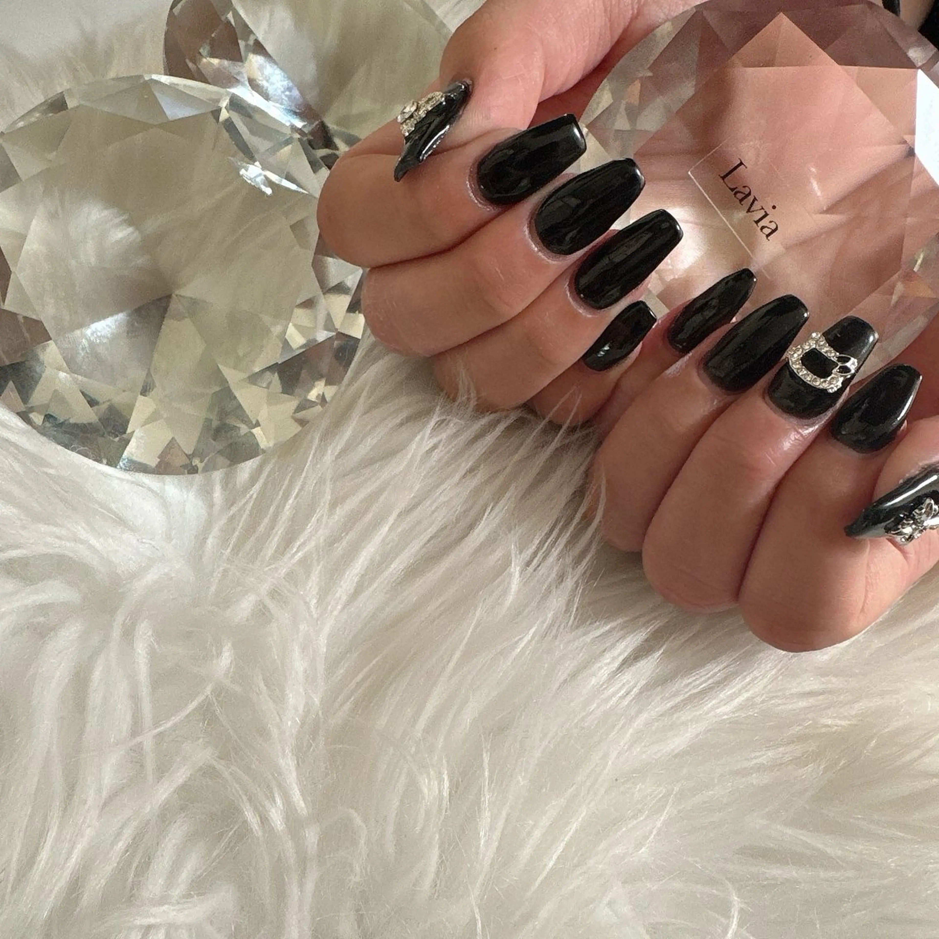 ネイル lavia🖤 ayumiのネイルデザイン